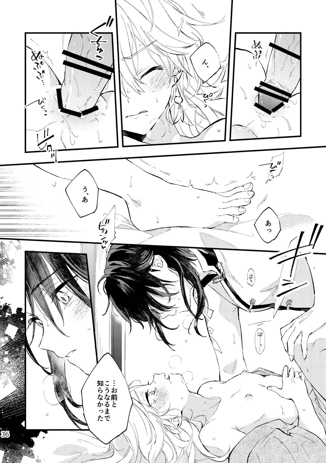 皓月のついばみ【原神/空魈】 page 35