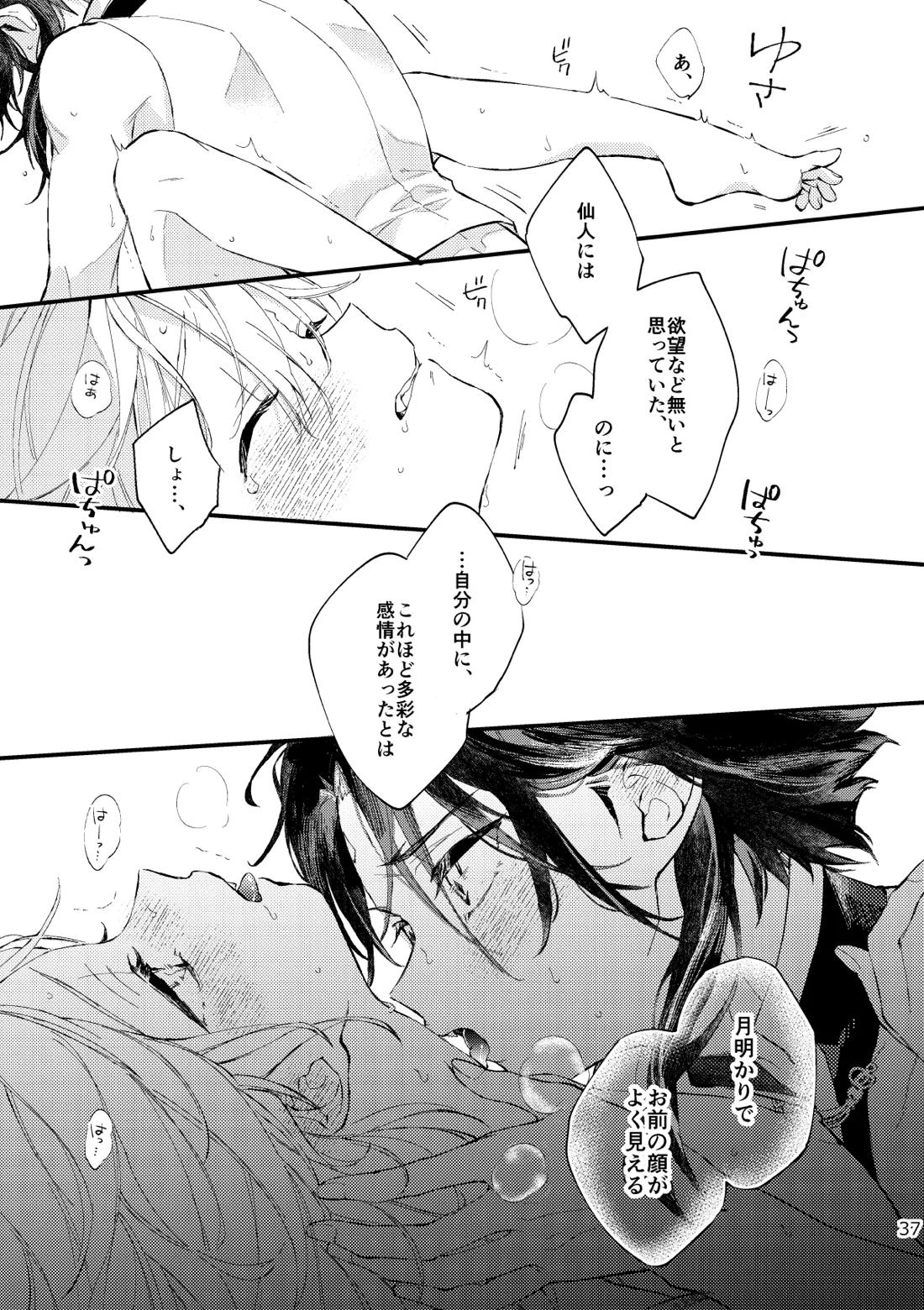 皓月のついばみ【原神/空魈】 page 36