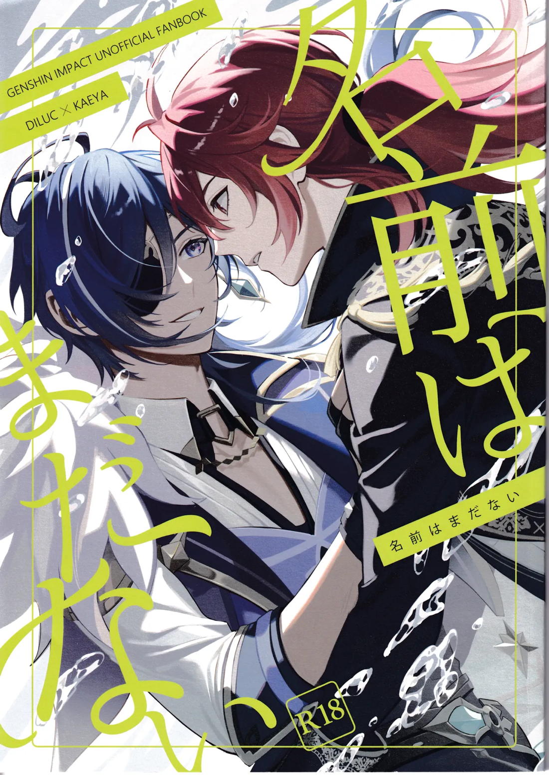 BL manga "名前はまだない【原神/ディルガイ】" cover image