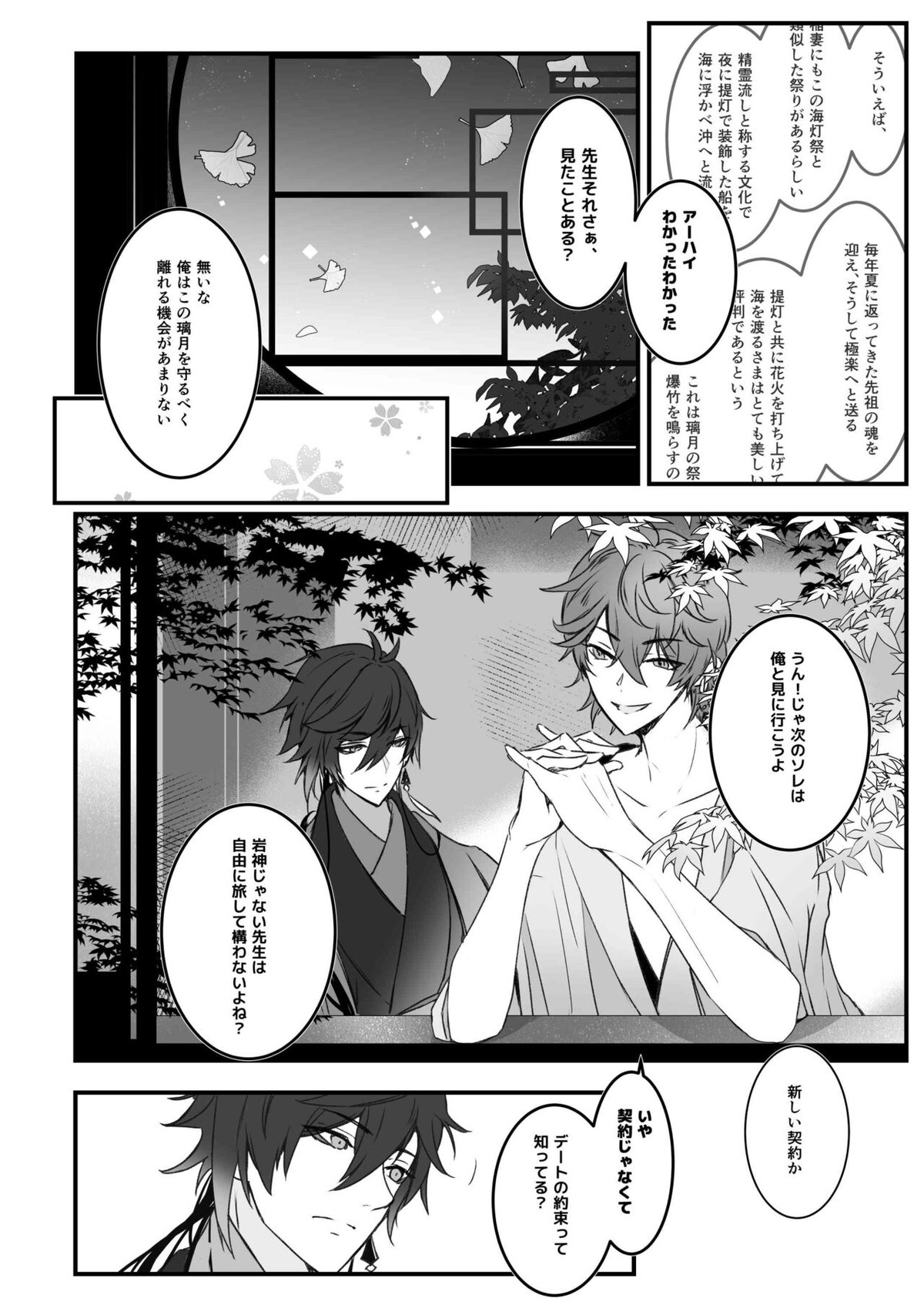 天の階【原神/鍾タル】 page 36
