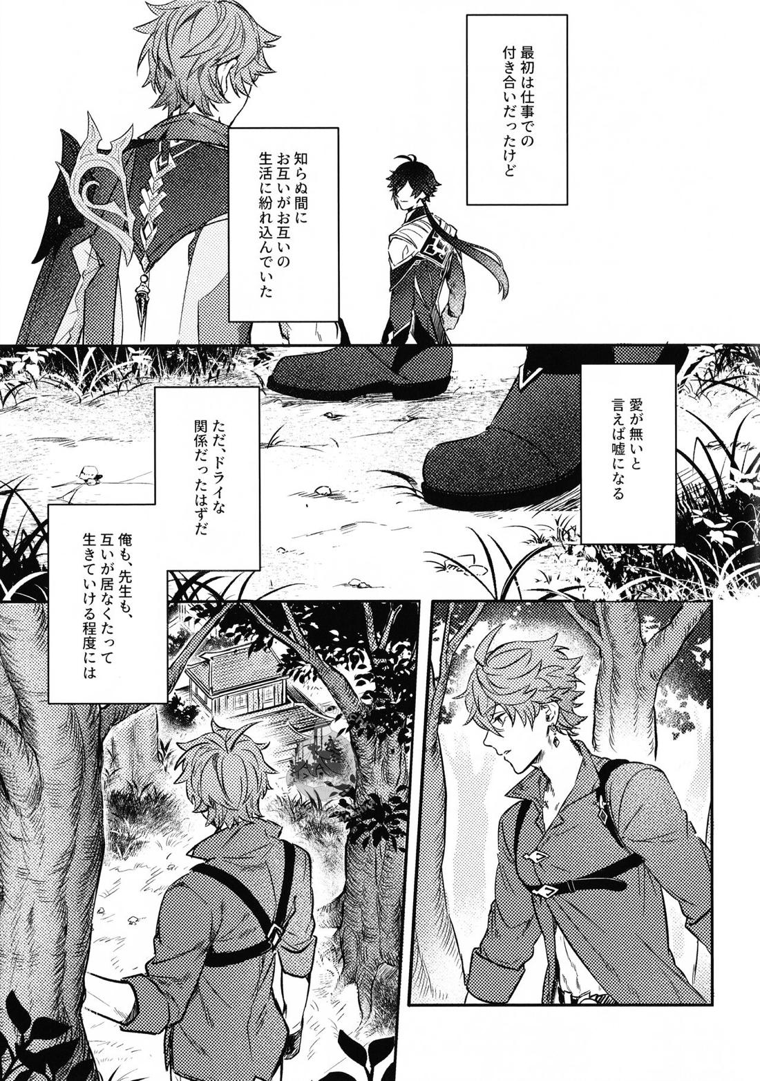 拝啓、月は綺麗ですか？【原神/鍾タル】 page 13