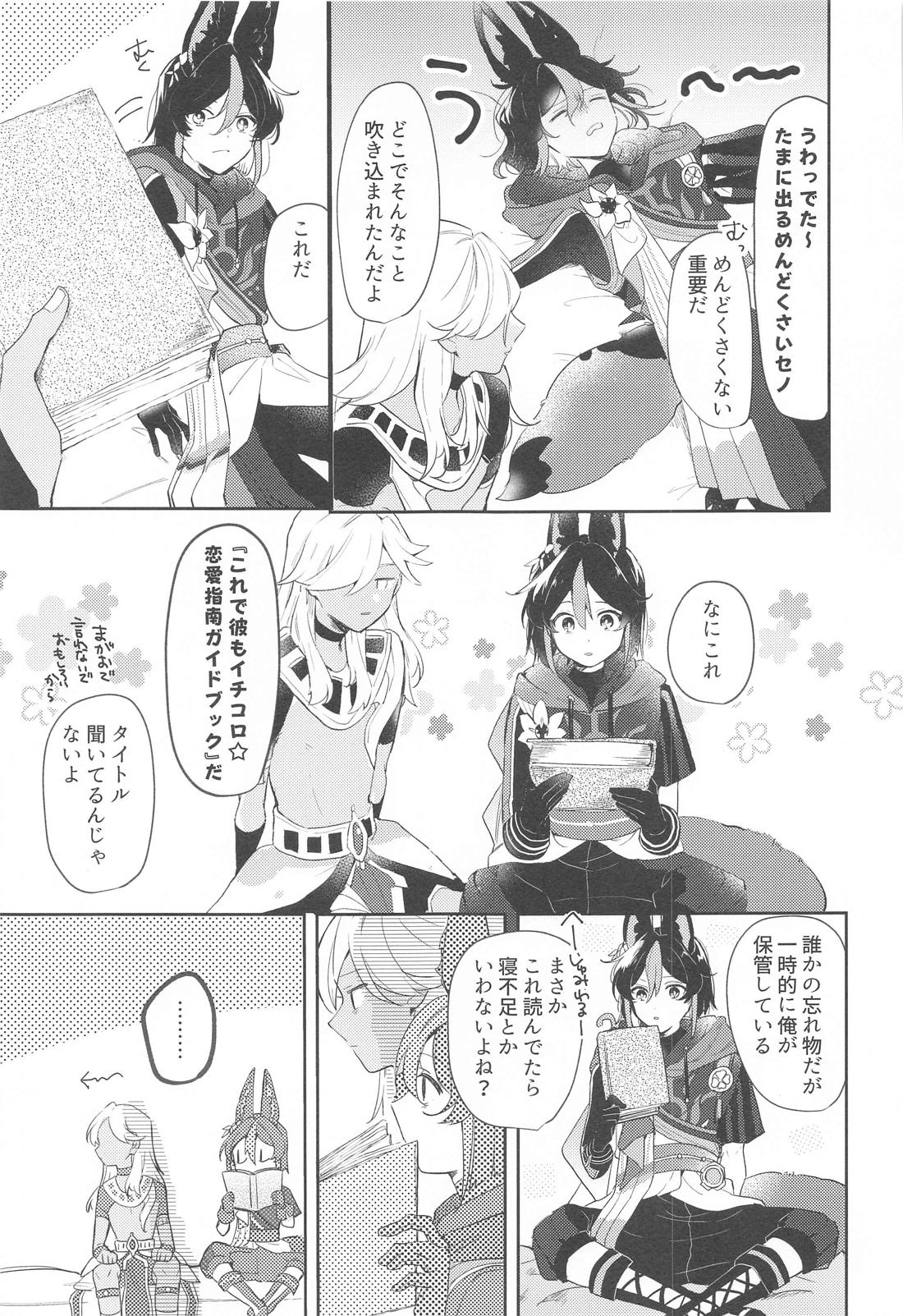 朝からタフチーンは流石に重い。【原神/セノナリ】 page 11