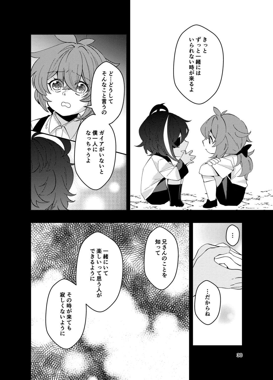 鳴り止まない海の声【原神/ガイディル】 page 28
