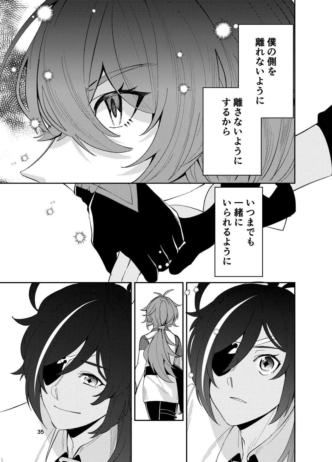 鳴り止まない海の声【原神/ガイディル】 page 33