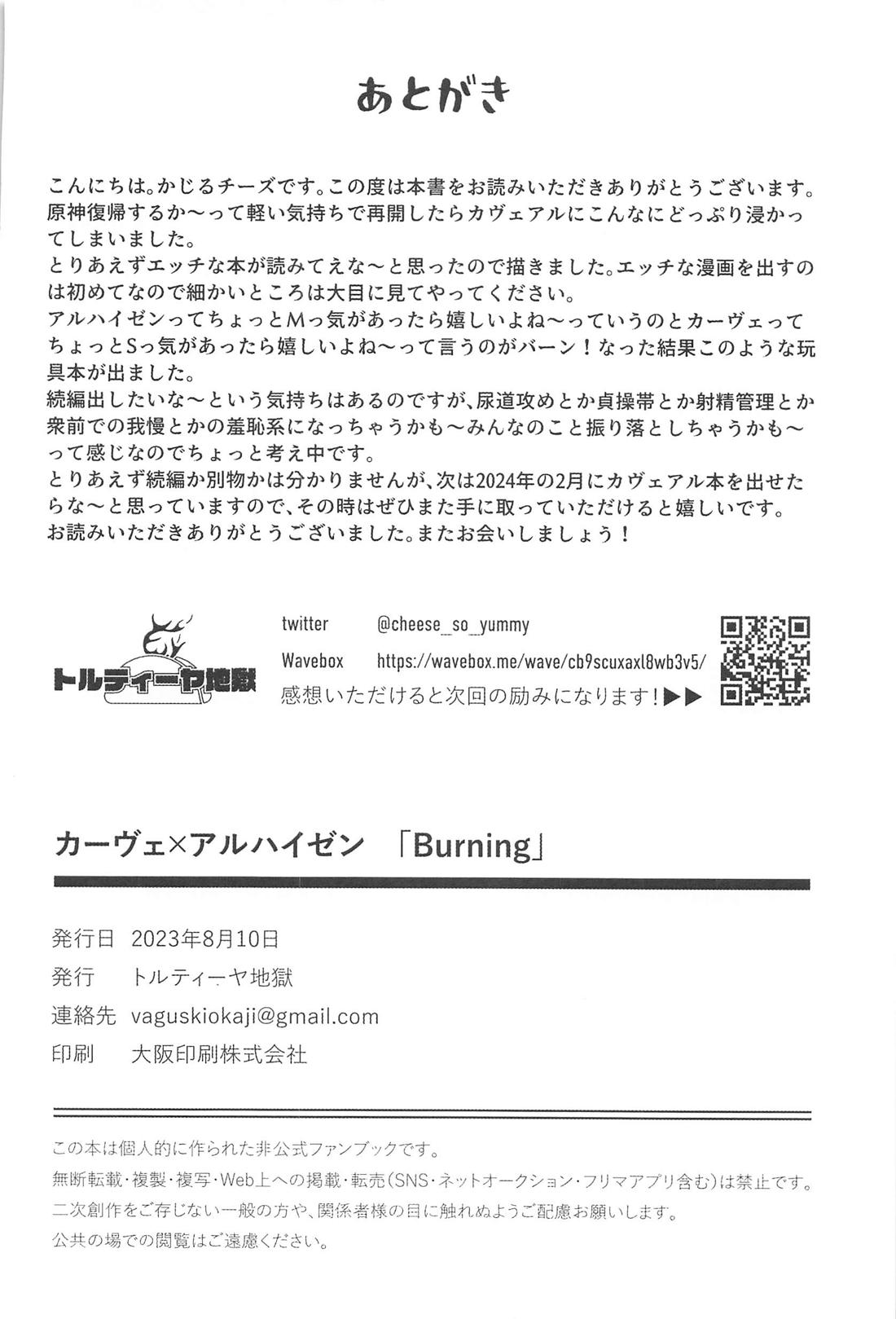 Burning【原神/カヴェアル】 page 37