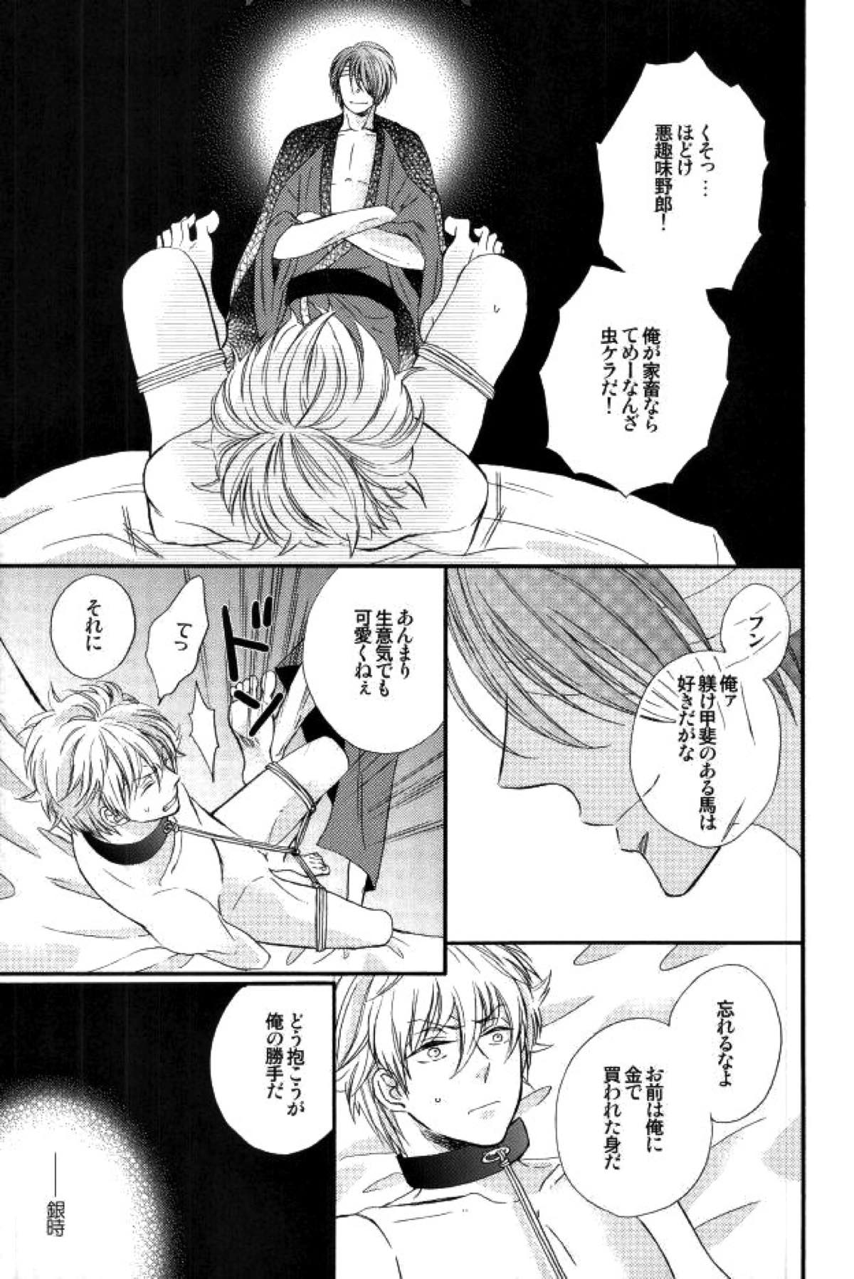 花の縛人【銀魂/高銀】 page 18
