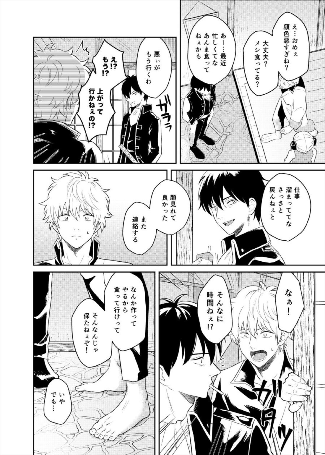 恋を教えて、愛を育てて、【銀魂/銀土】 page 18