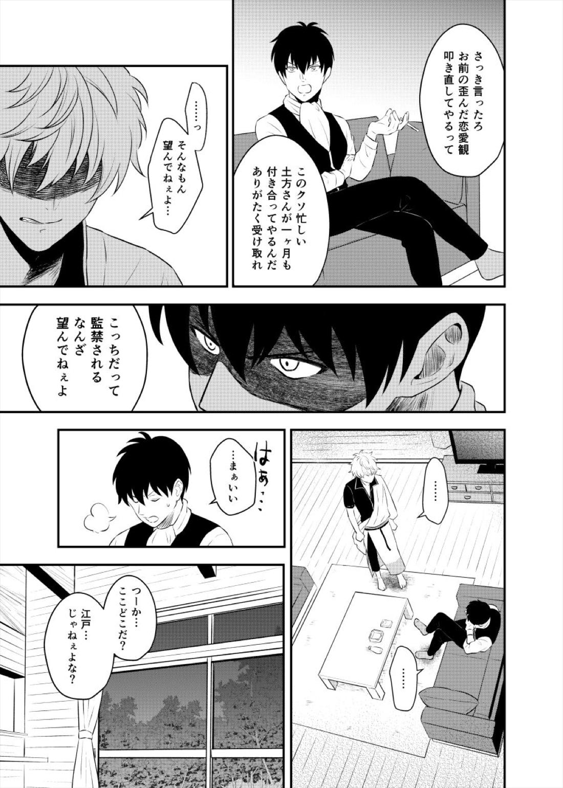 監禁ブリリアントデイズ【銀魂/銀土】 page 17