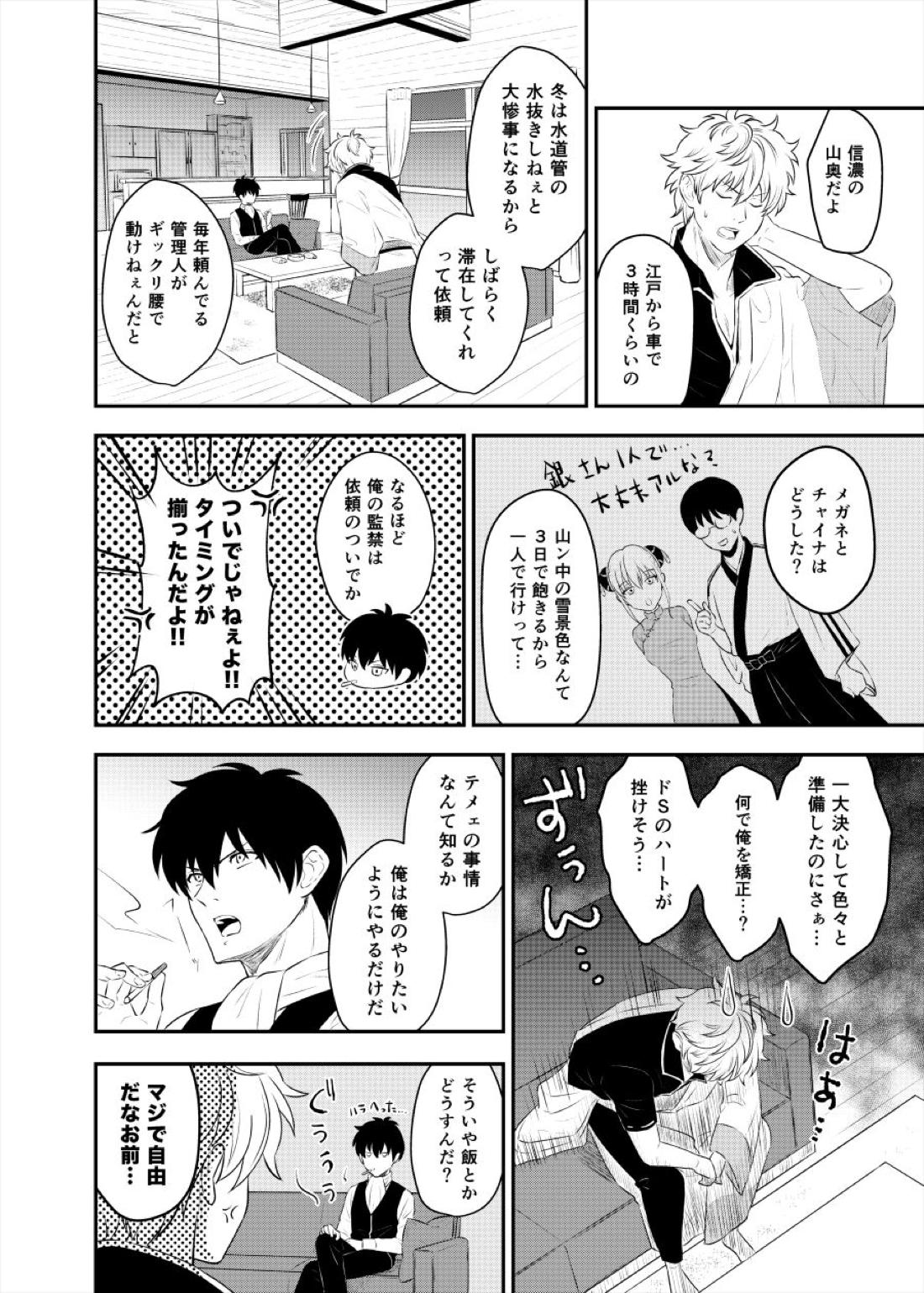 監禁ブリリアントデイズ【銀魂/銀土】 page 18