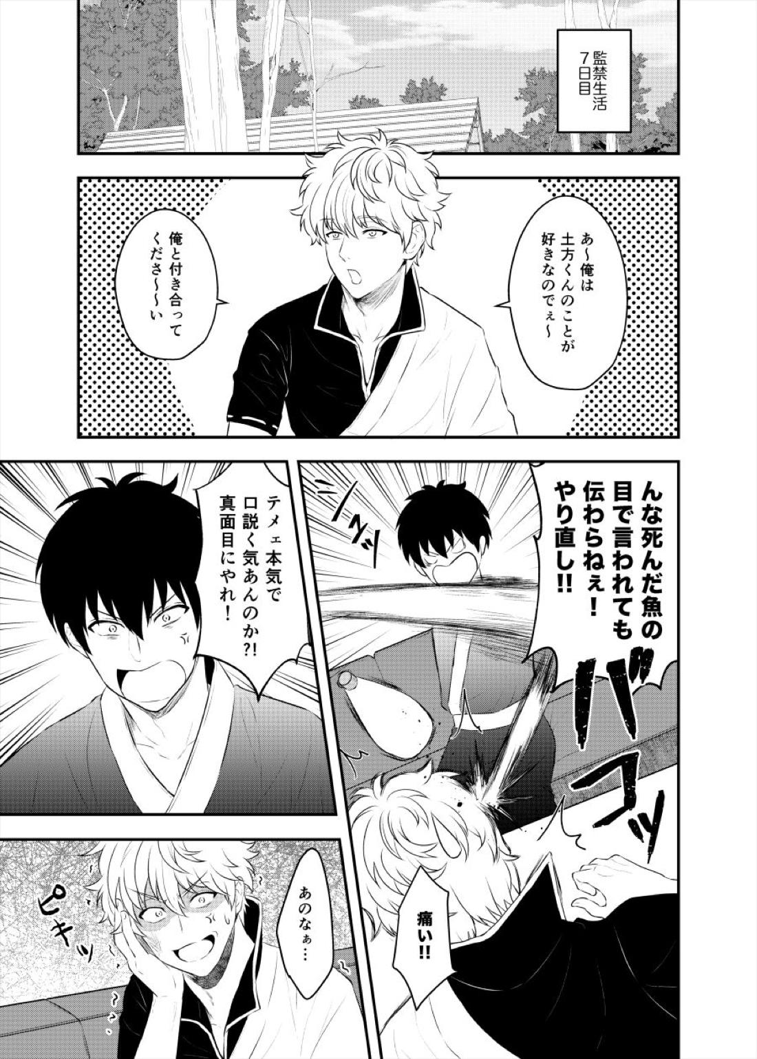 監禁ブリリアントデイズ【銀魂/銀土】 page 26