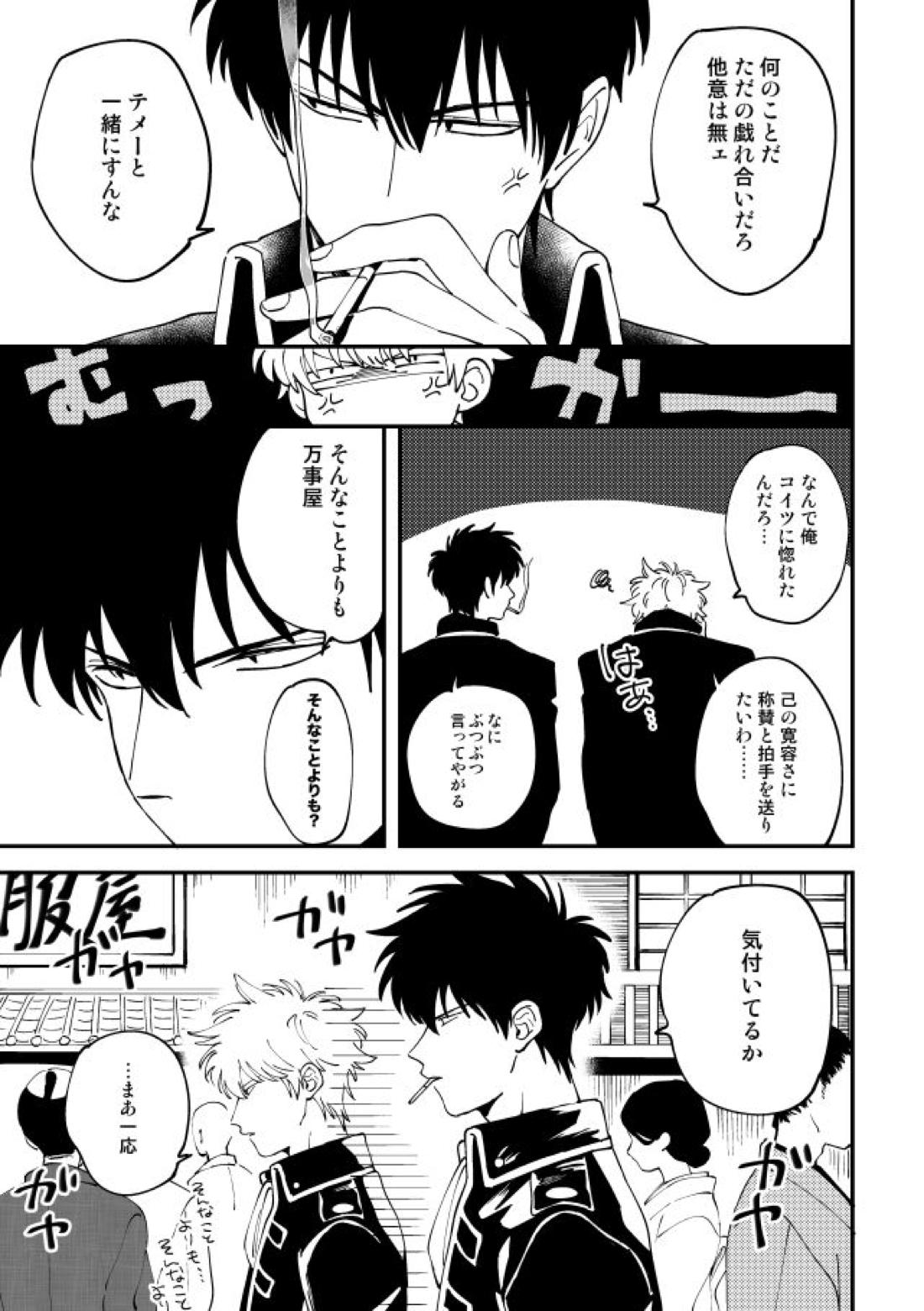 踊る阿呆に見る阿呆【銀魂/銀土】 page 14
