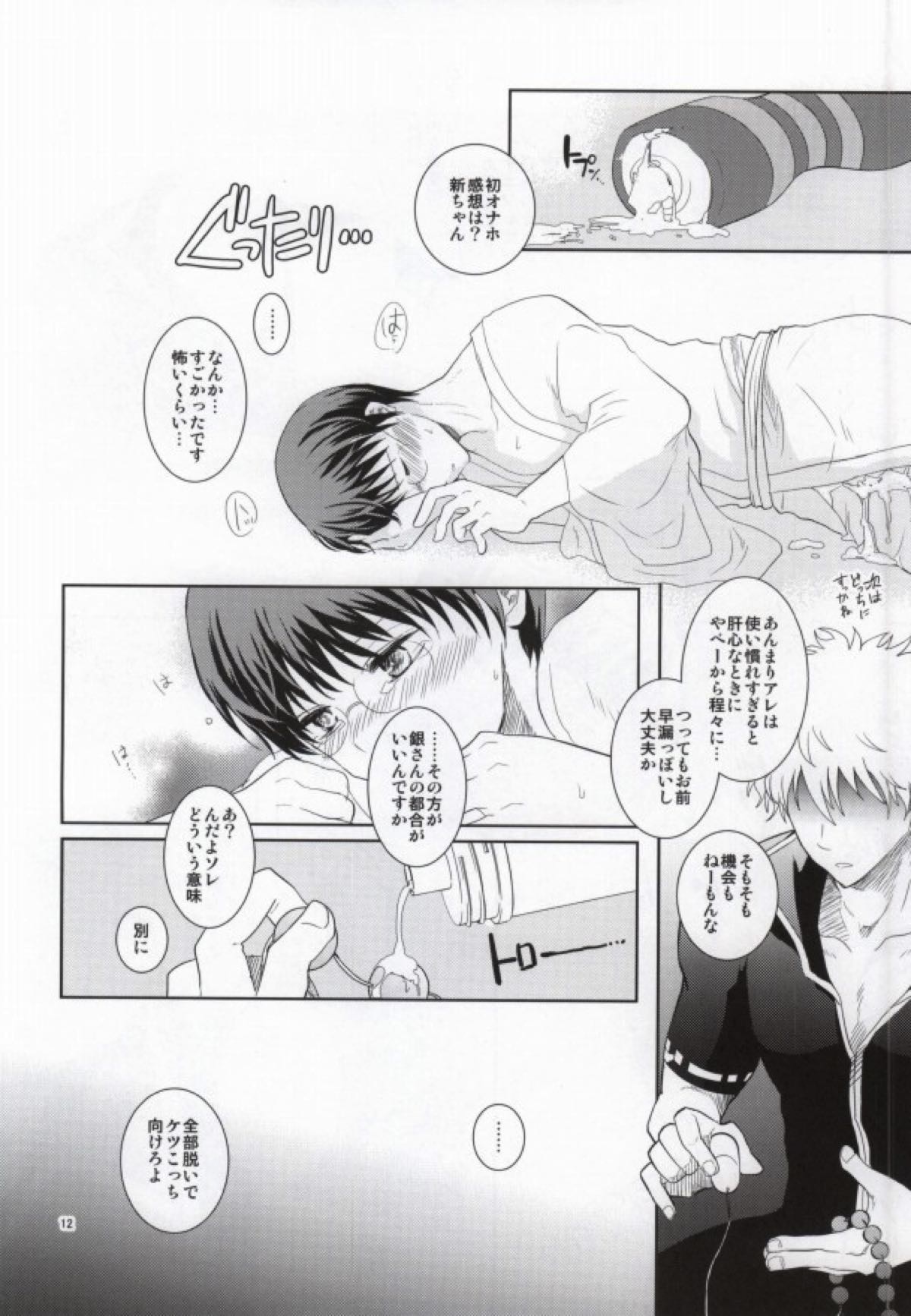 ながされちゃってくださいな。【銀魂/銀新】 page 11