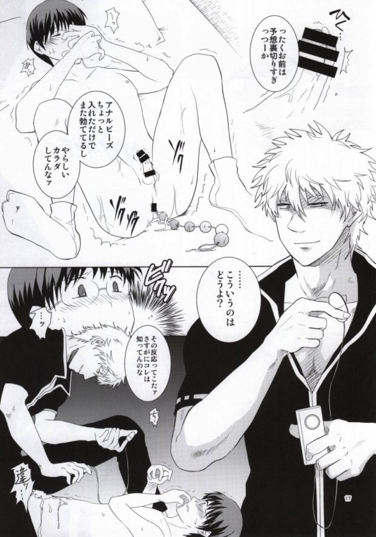 ながされちゃってくださいな。【銀魂/銀新】 page 16