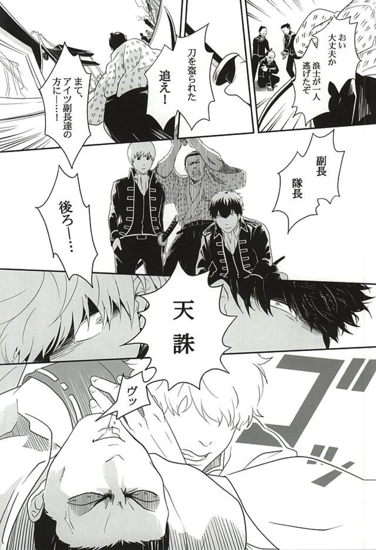 イヌが歩けば天パに当たる【銀魂/銀土】 page 13