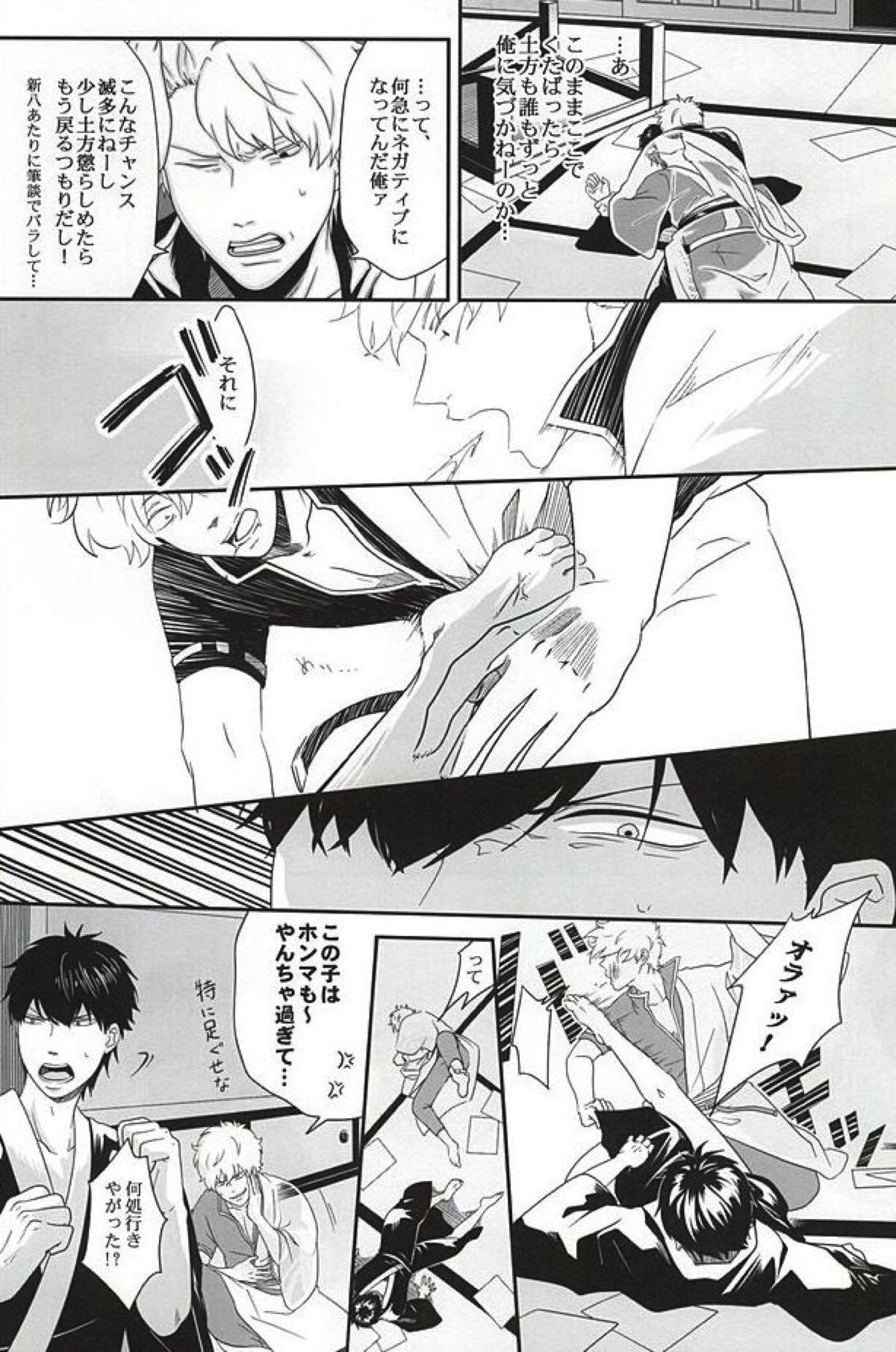 イヌが歩けば天パに当たる【銀魂/銀土】 page 26