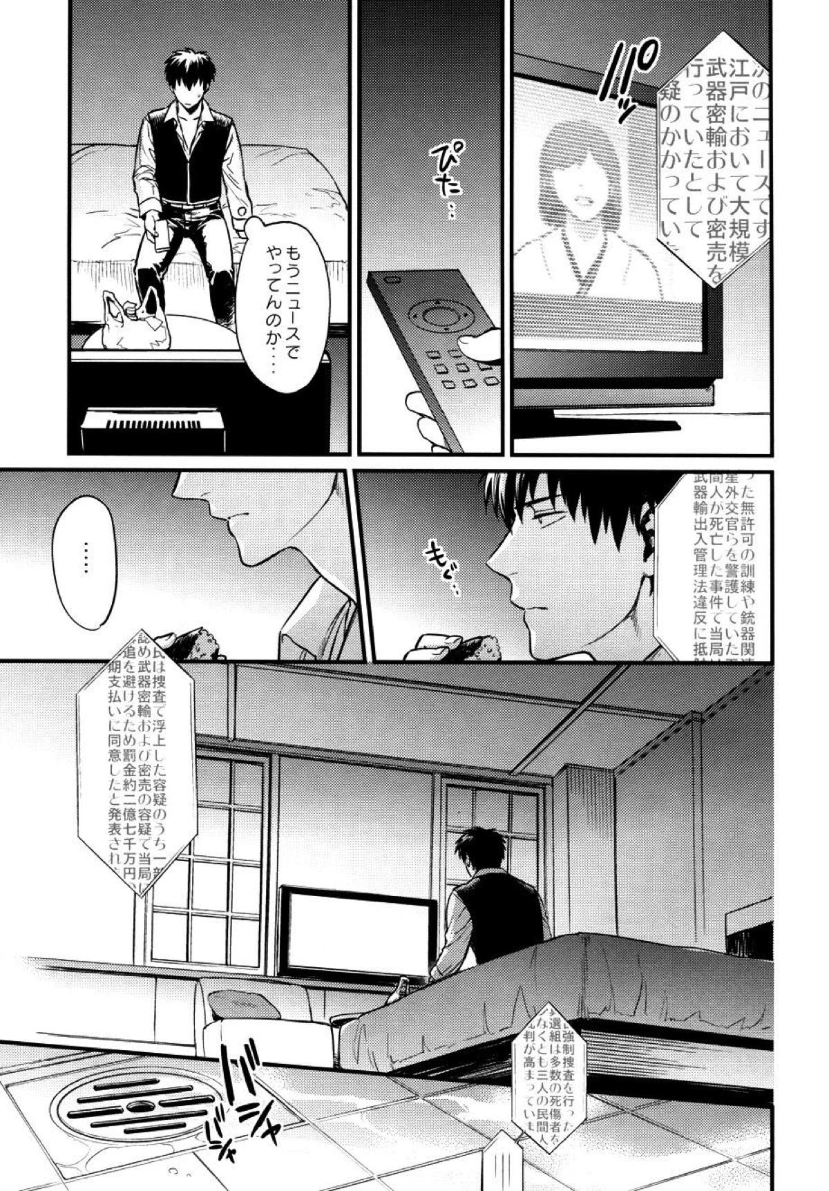I'm here saying nothing【銀魂/土銀】 page 14