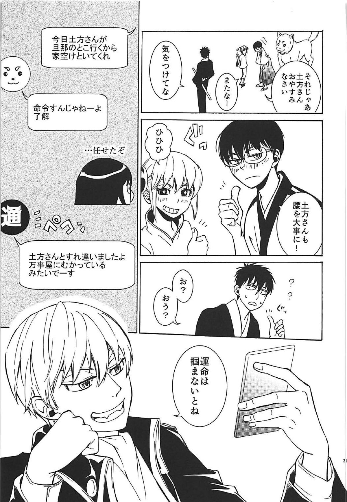 太陽のカケラ 前編【銀魂/土銀】 page 29