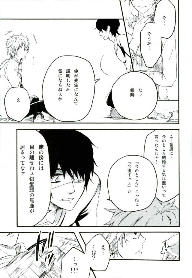 沈んだサカナ【銀魂/高銀】 page 48