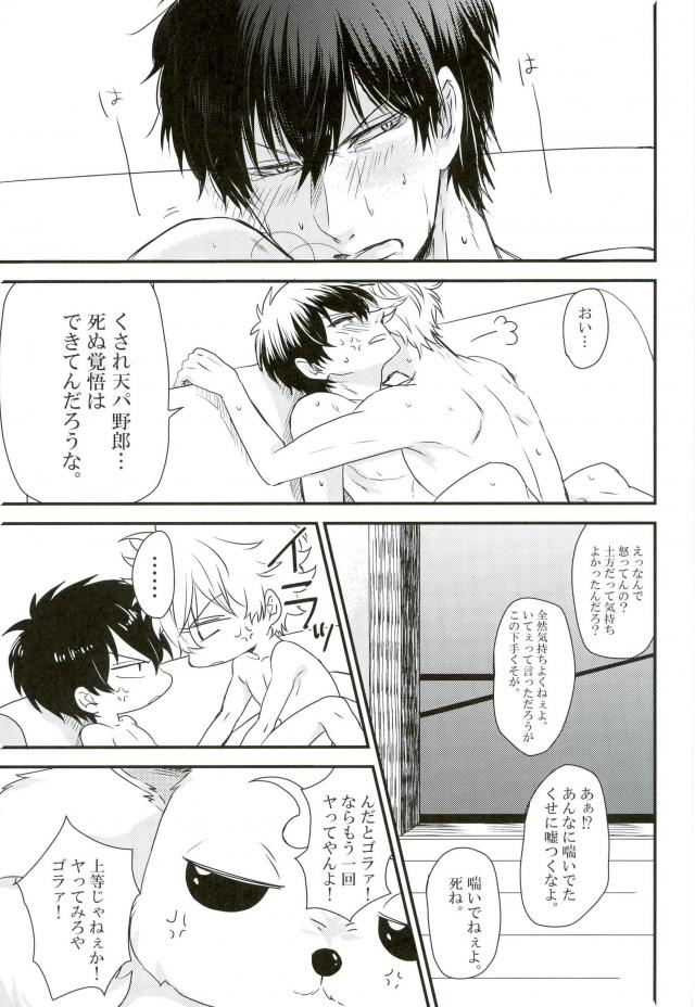 唇からロマンチカ【銀魂/銀土】 page 19