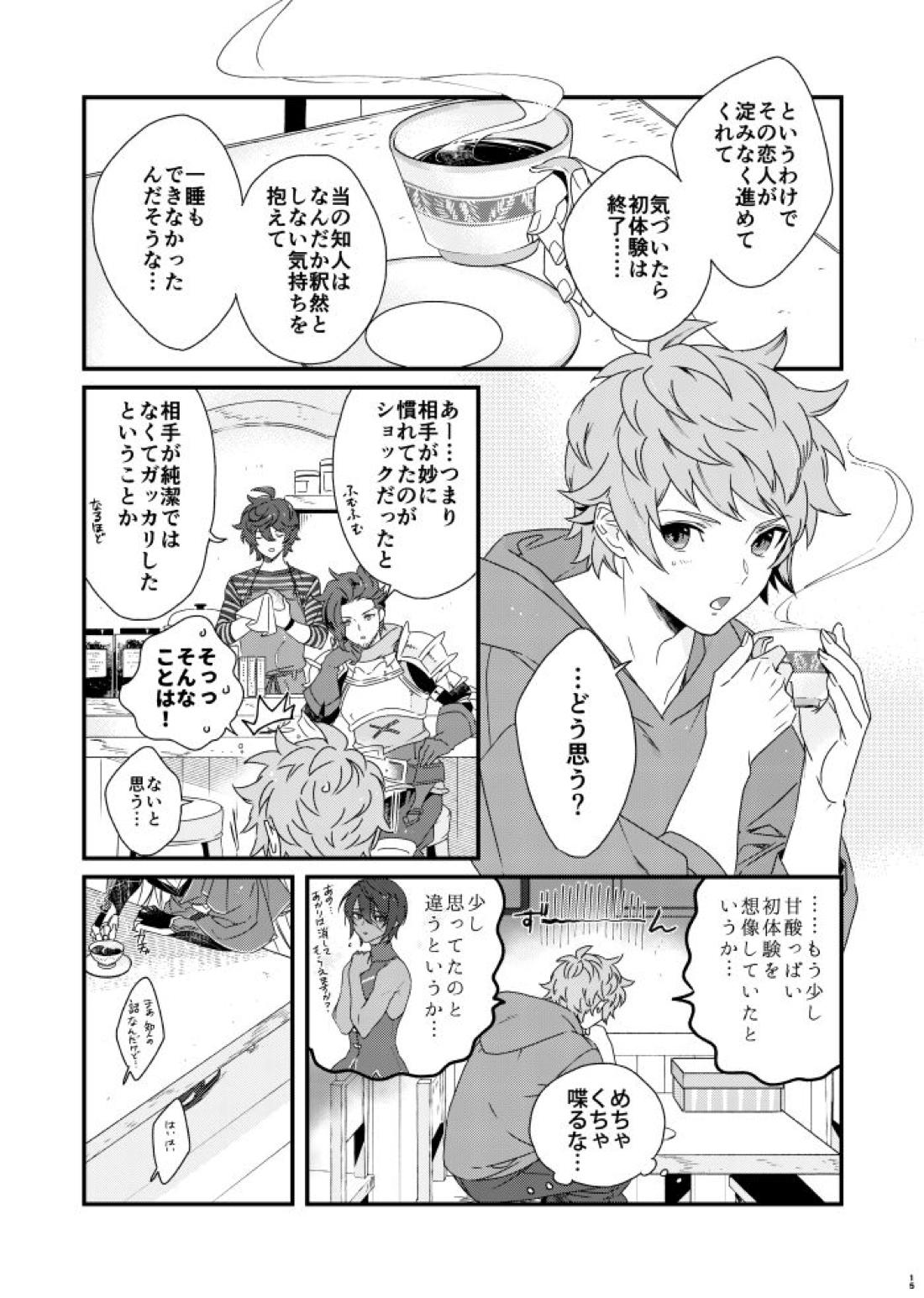 朝までいっしょにねむりたい【グランブルーファンタジー/グラジャミ】 page 14
