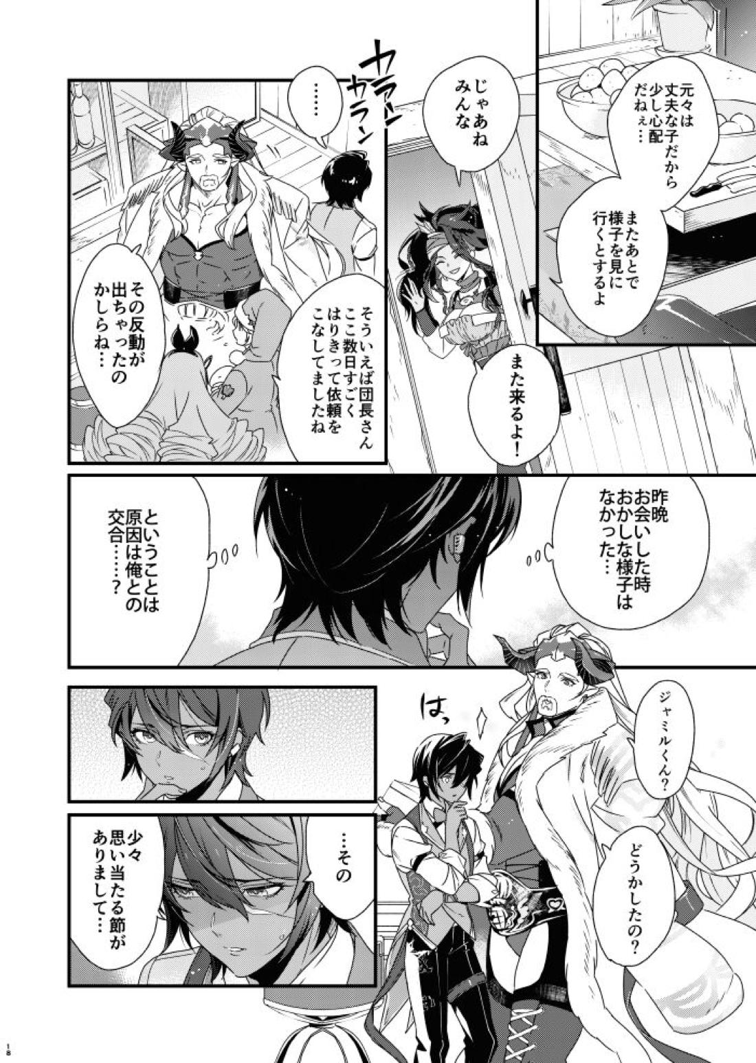 朝までいっしょにねむりたい【グランブルーファンタジー/グラジャミ】 page 17