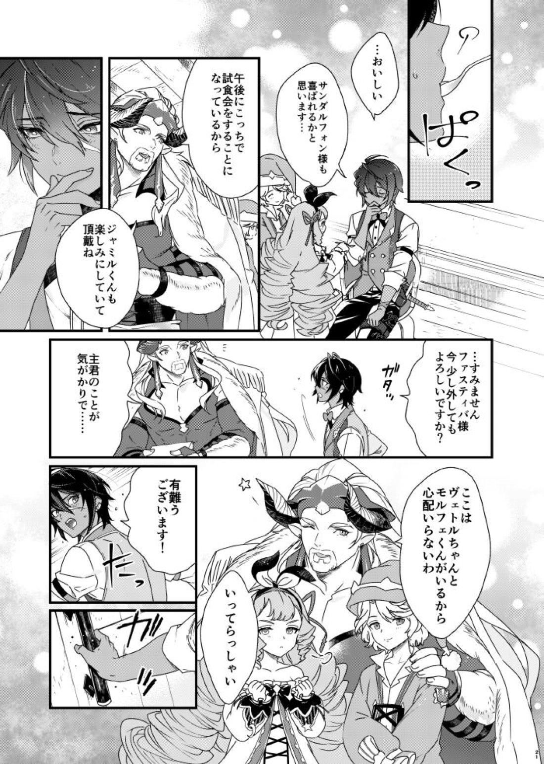 朝までいっしょにねむりたい【グランブルーファンタジー/グラジャミ】 page 20