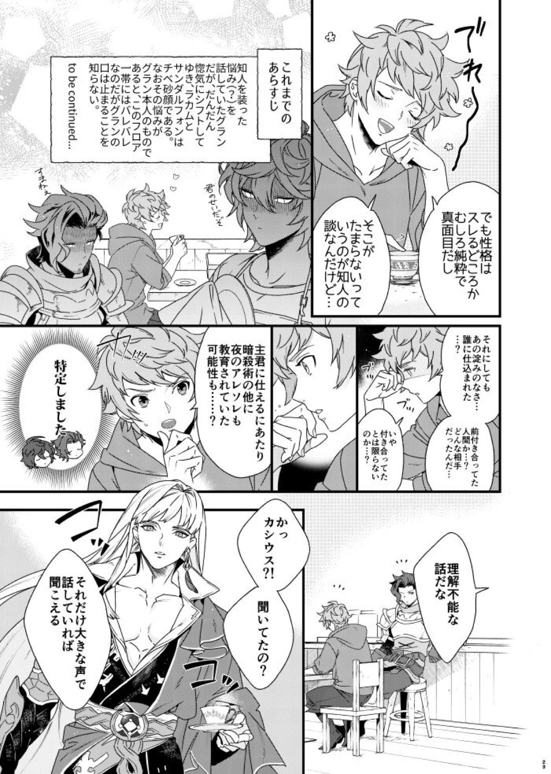 朝までいっしょにねむりたい【グランブルーファンタジー/グラジャミ】 page 22