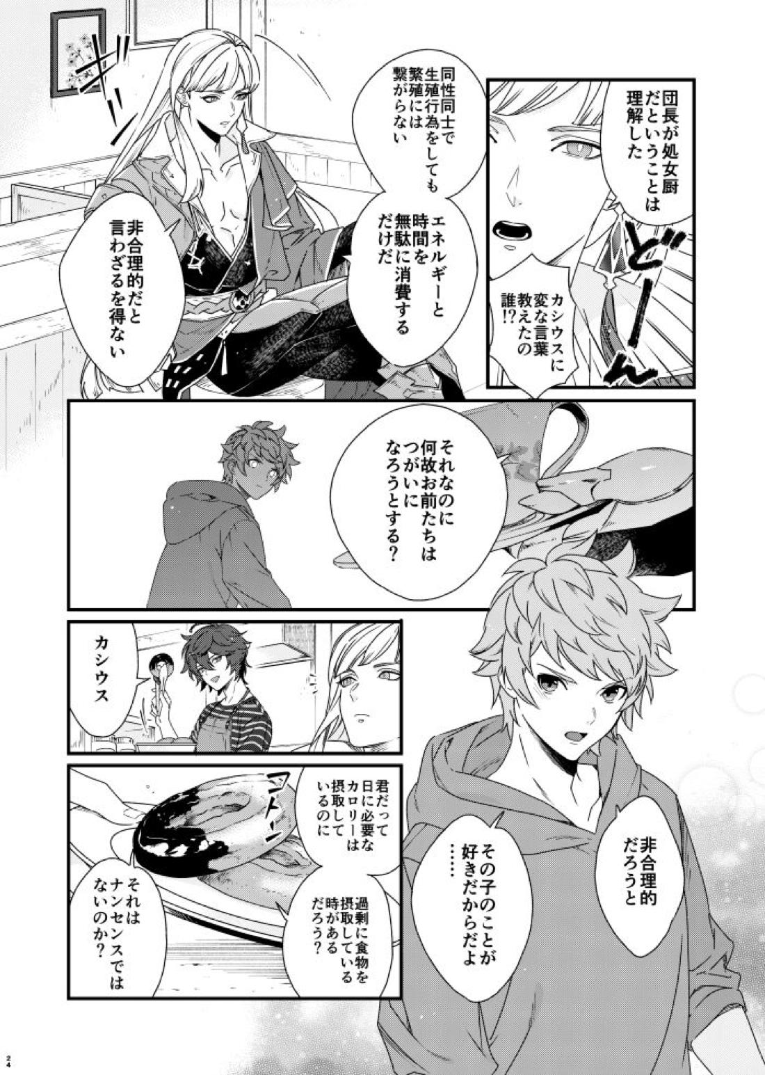 朝までいっしょにねむりたい【グランブルーファンタジー/グラジャミ】 page 23