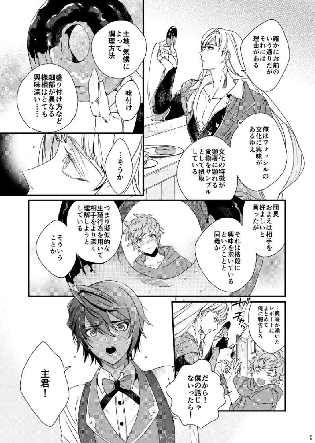 朝までいっしょにねむりたい【グランブルーファンタジー/グラジャミ】 page 24