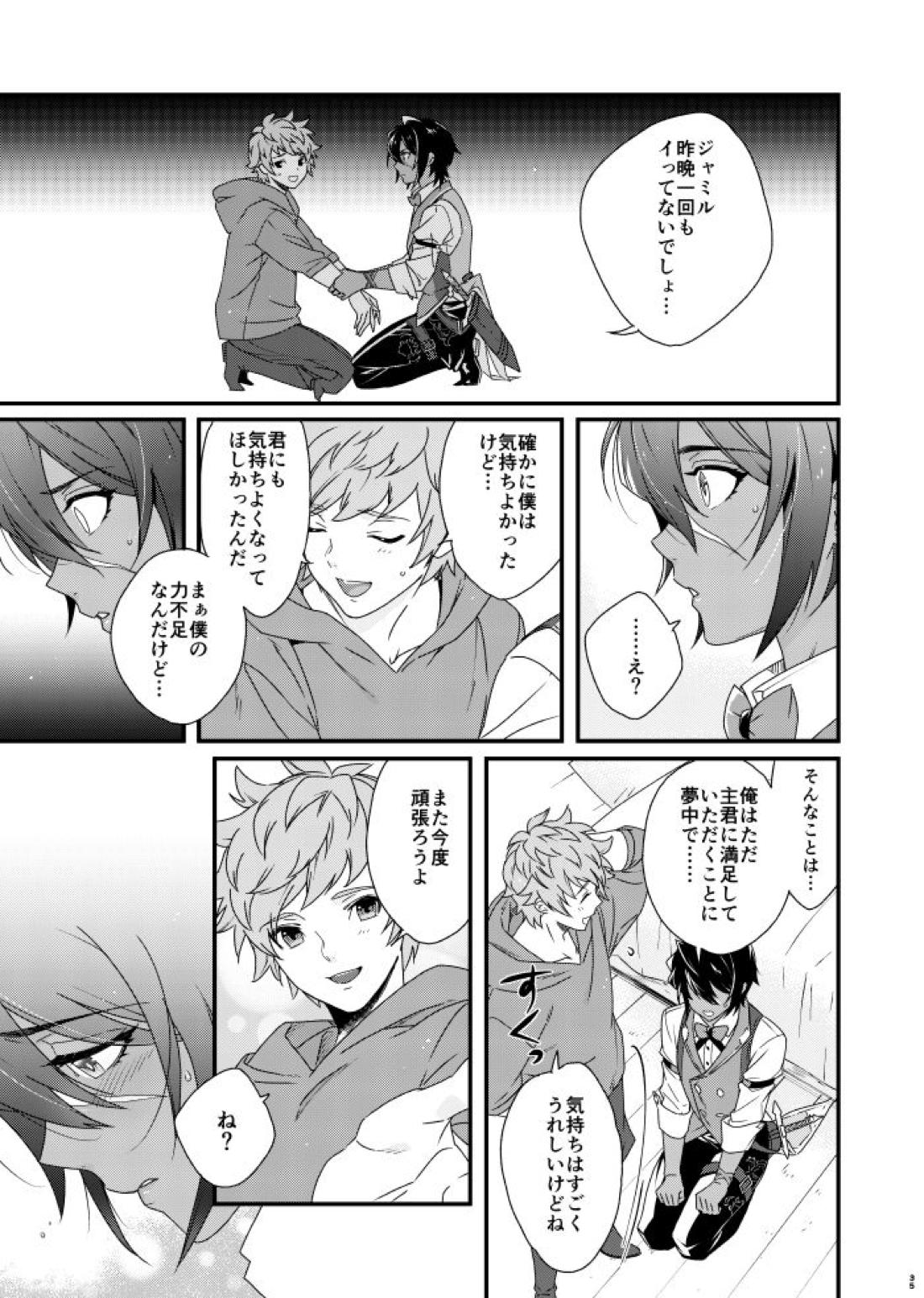 朝までいっしょにねむりたい【グランブルーファンタジー/グラジャミ】 page 34