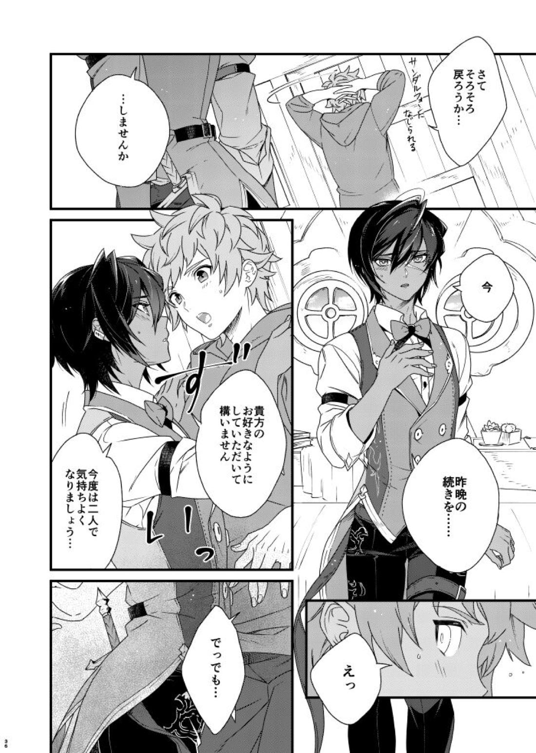 朝までいっしょにねむりたい【グランブルーファンタジー/グラジャミ】 page 35
