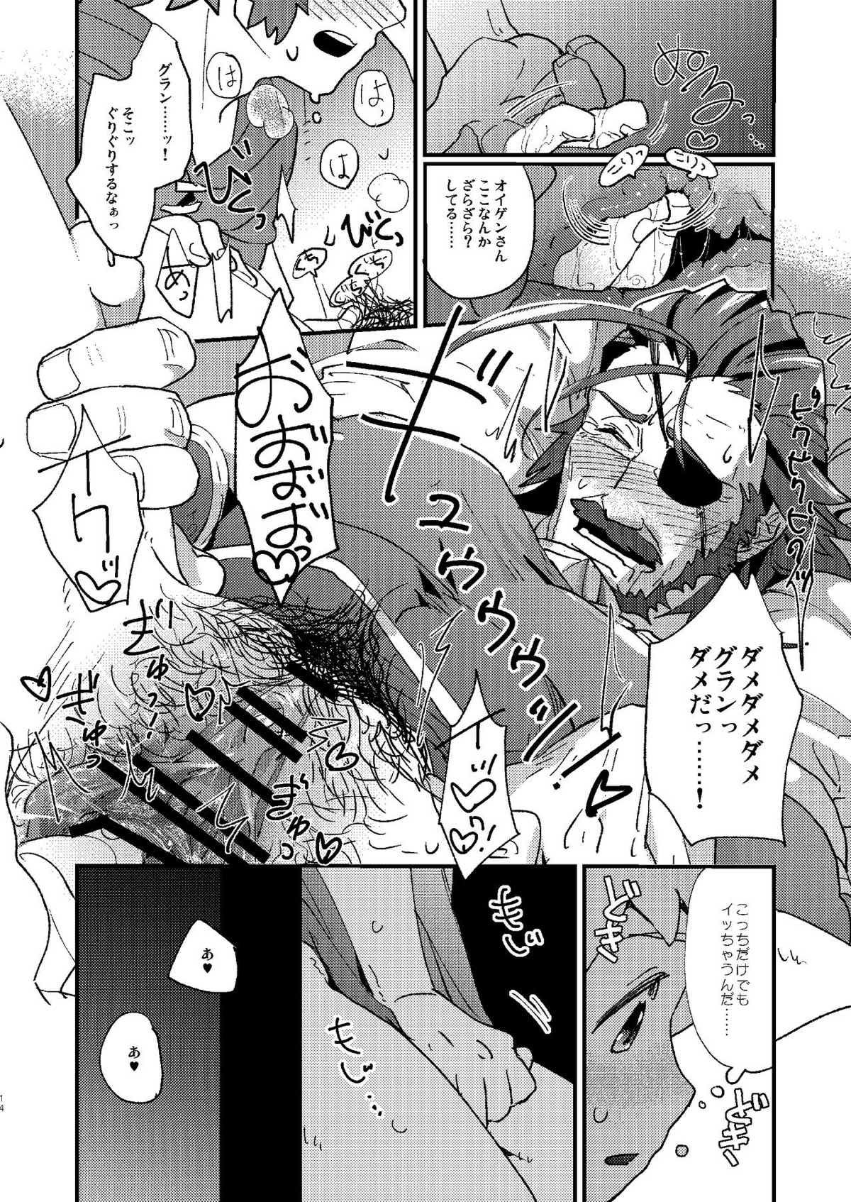 星晶獣のチカラってスゲー!!【グランブルーファンタジー/グラン×オイゲン】 page 12
