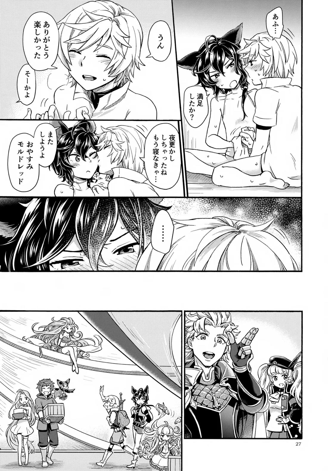 わかばとひなどり【グランブルーファンタジー/アーサー×モルドレッド】 page 26