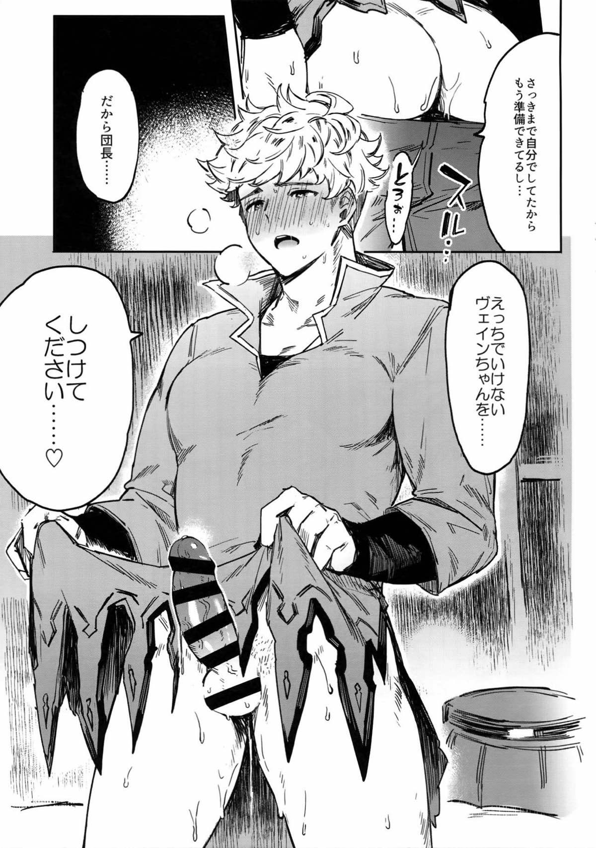 Sleep,Love,Heart,Eat,【グランブルーファンタジー/モブ団長×ヴェイン】 page 27