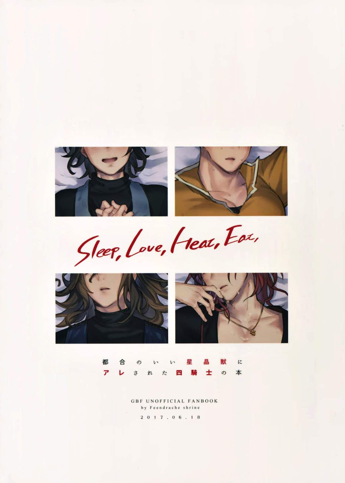 Sleep,Love,Heart,Eat,【グランブルーファンタジー/モブ団長×ヴェイン】 page 45