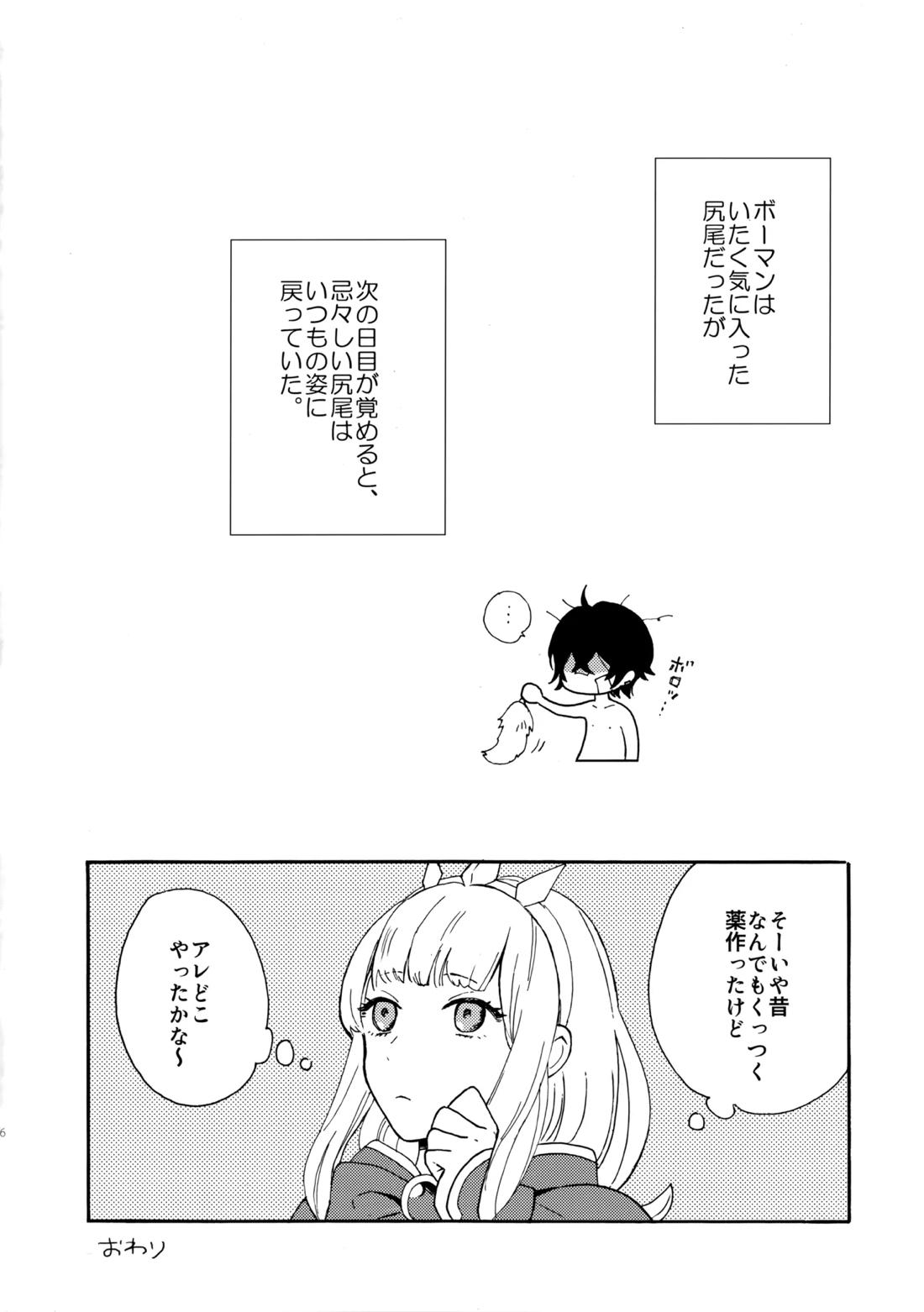 彼のしっぽ【グランブルーファンタジー】 page 14