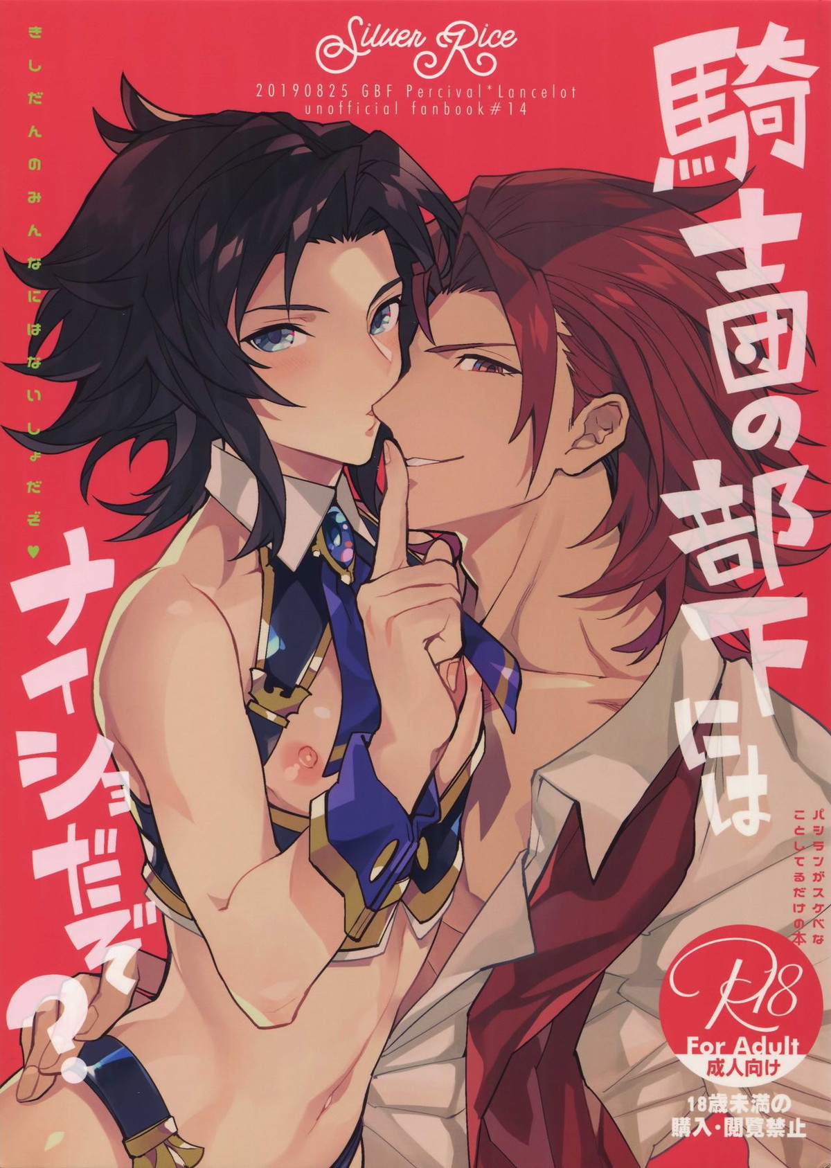 Recommended BL manga "騎士団の部下にはナイショだぞ？【グランブルーファンタジー/パシラン】" cover image