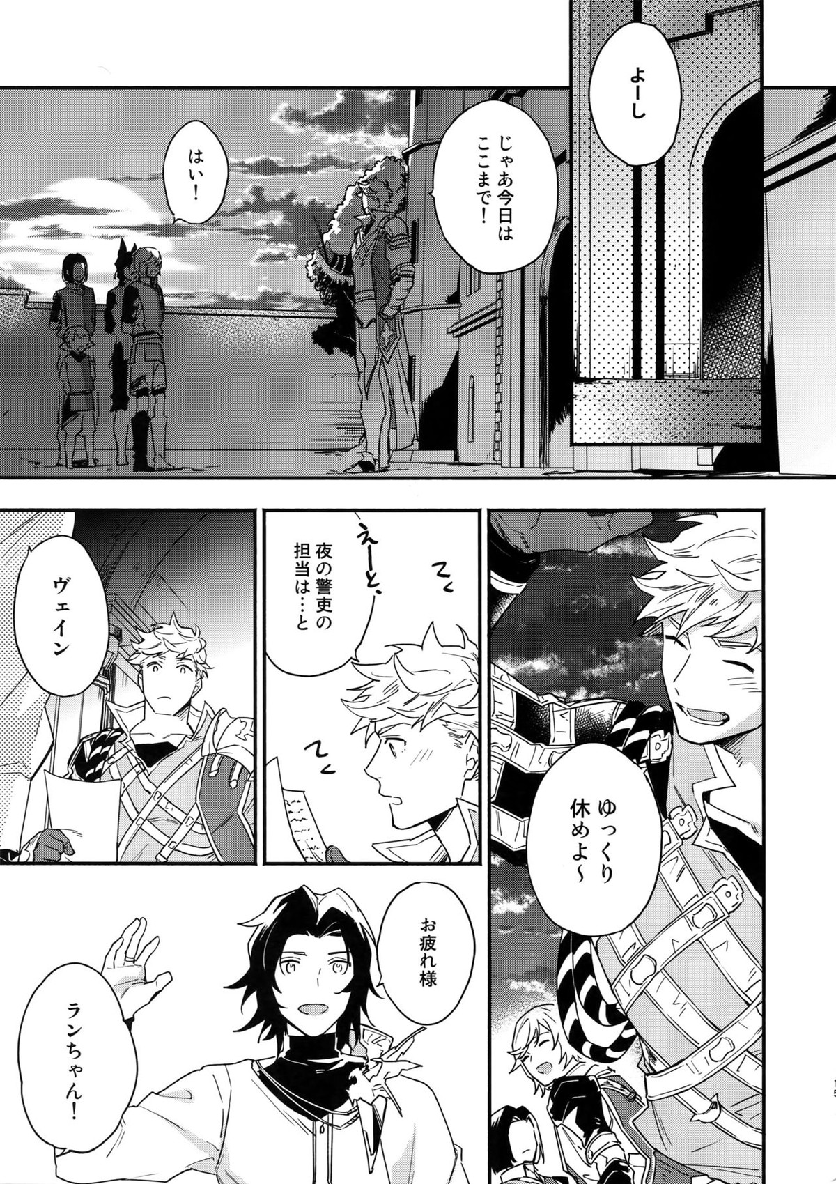 その手が掴むもの【グランブルーファンタジー/ヴェパシ】 page 14