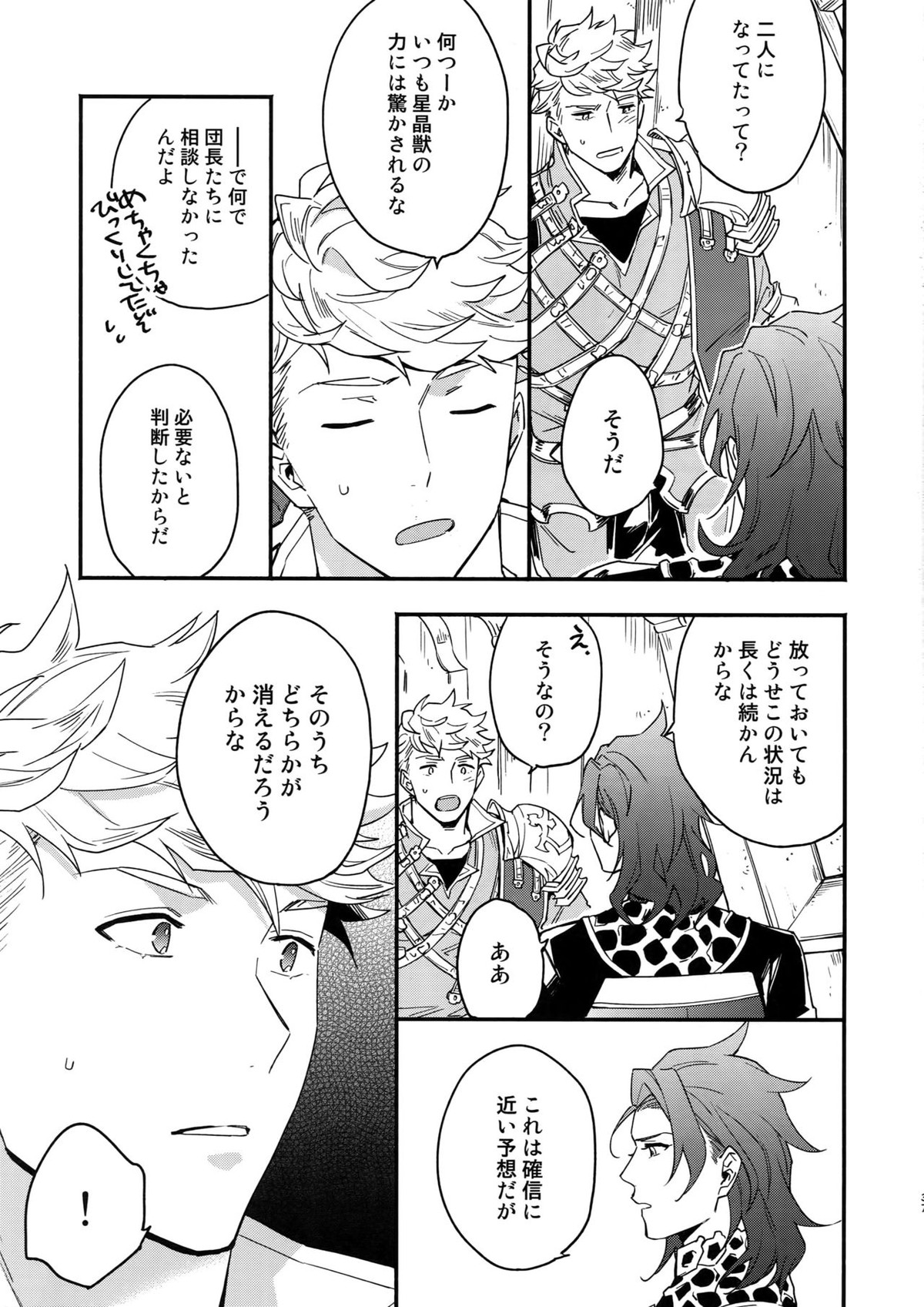 その手が掴むもの【グランブルーファンタジー/ヴェパシ】 page 36