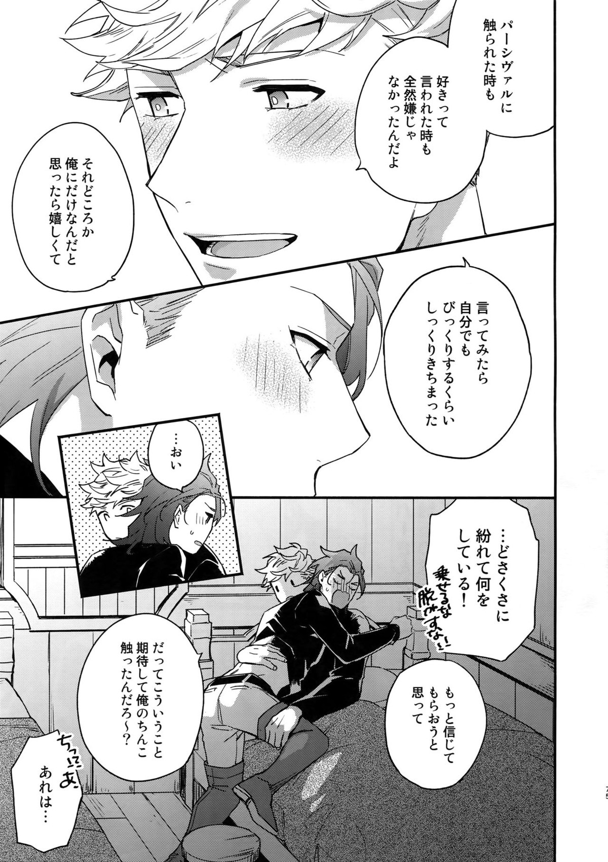 その手が掴むもの【グランブルーファンタジー/ヴェパシ】 page 74