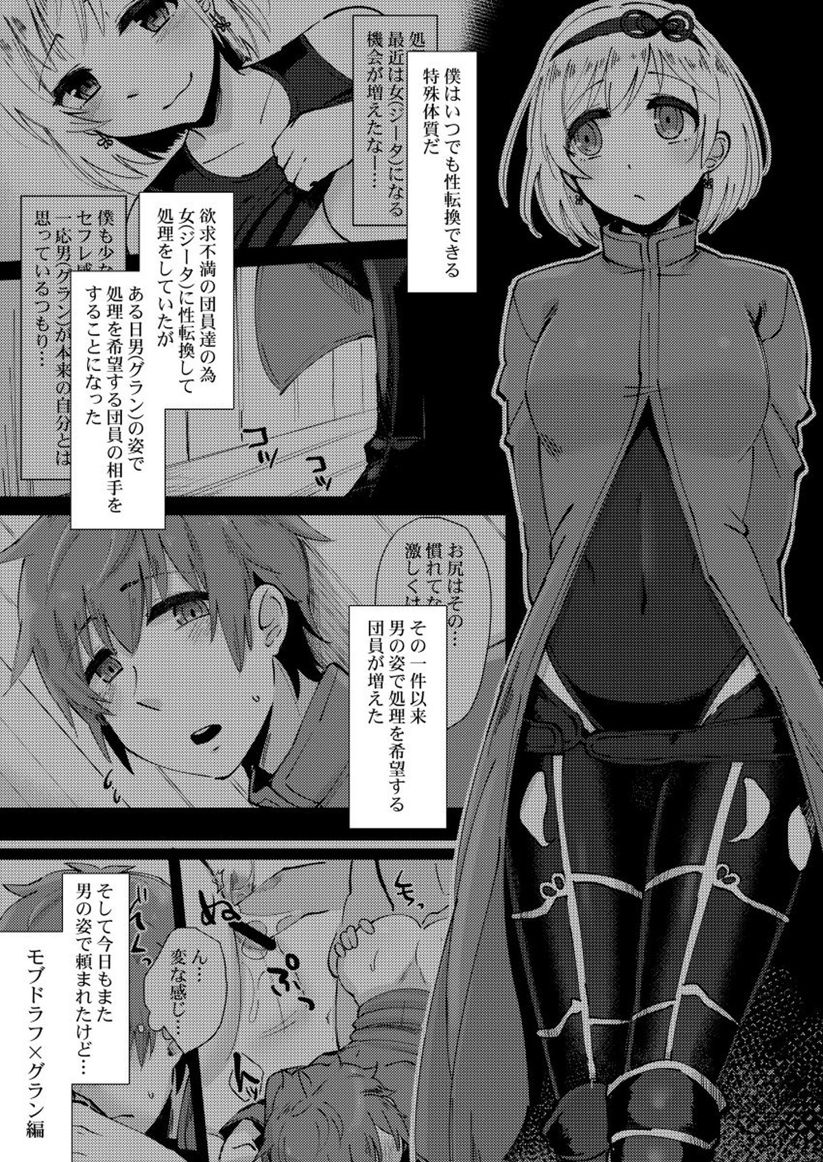 お願い団長さん【グランブルーファンタジー/モブグラ】 page 13