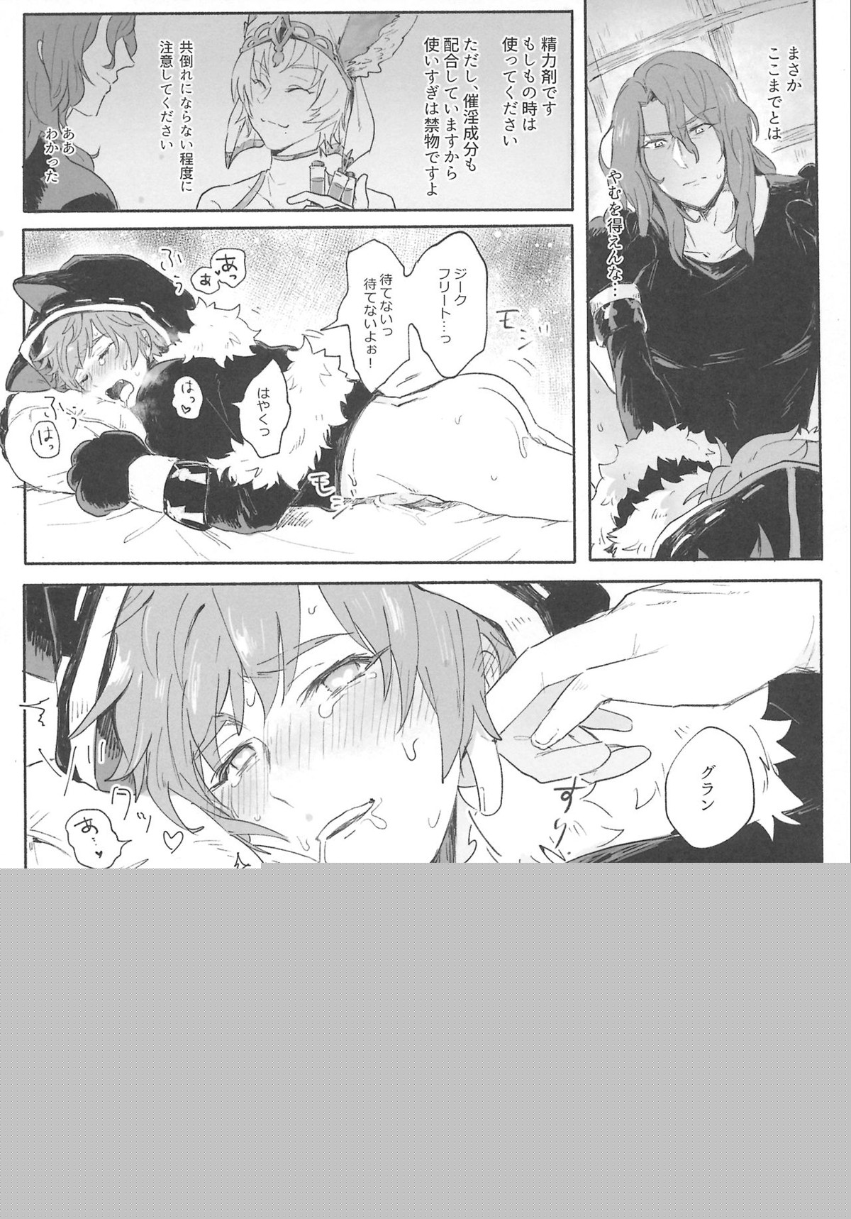グランくんのジョブとちょっとイイコト【グランブルーファンタジー/モブグラ】 page 17