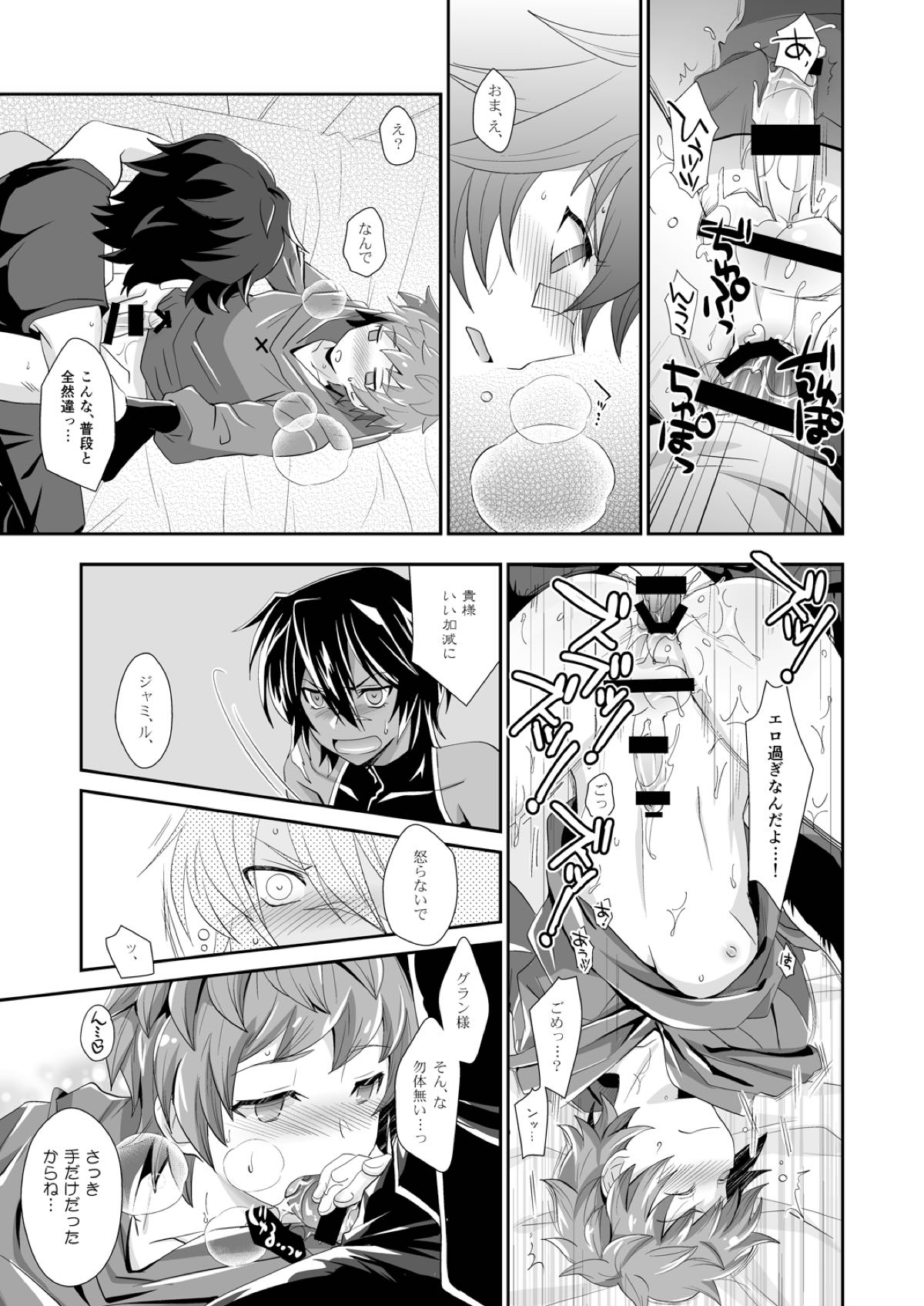 主君で獲物で友達で？【グランブルーファンタジー/ジャミグラ】 page 13