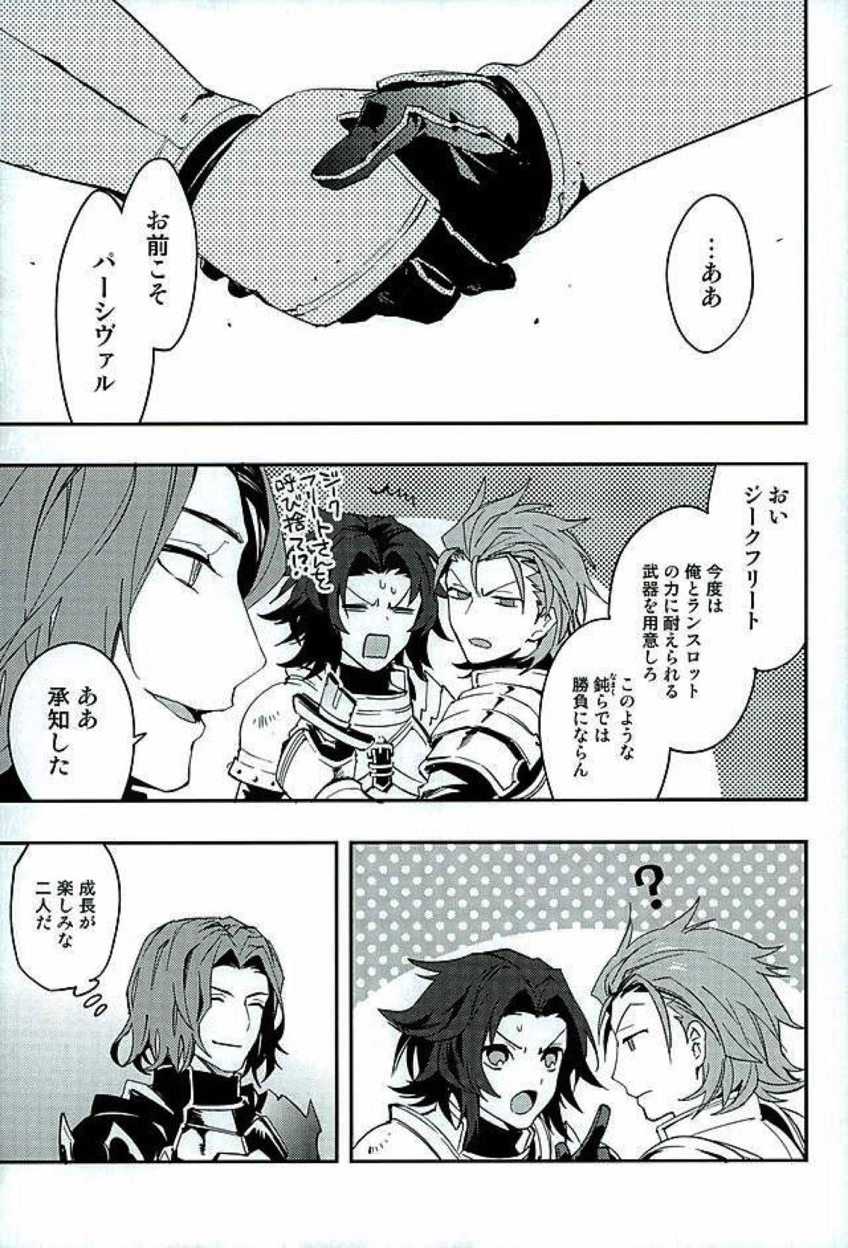 白雪に染まる黒紅【グランブルーファンタジー/パシラン】 page 13