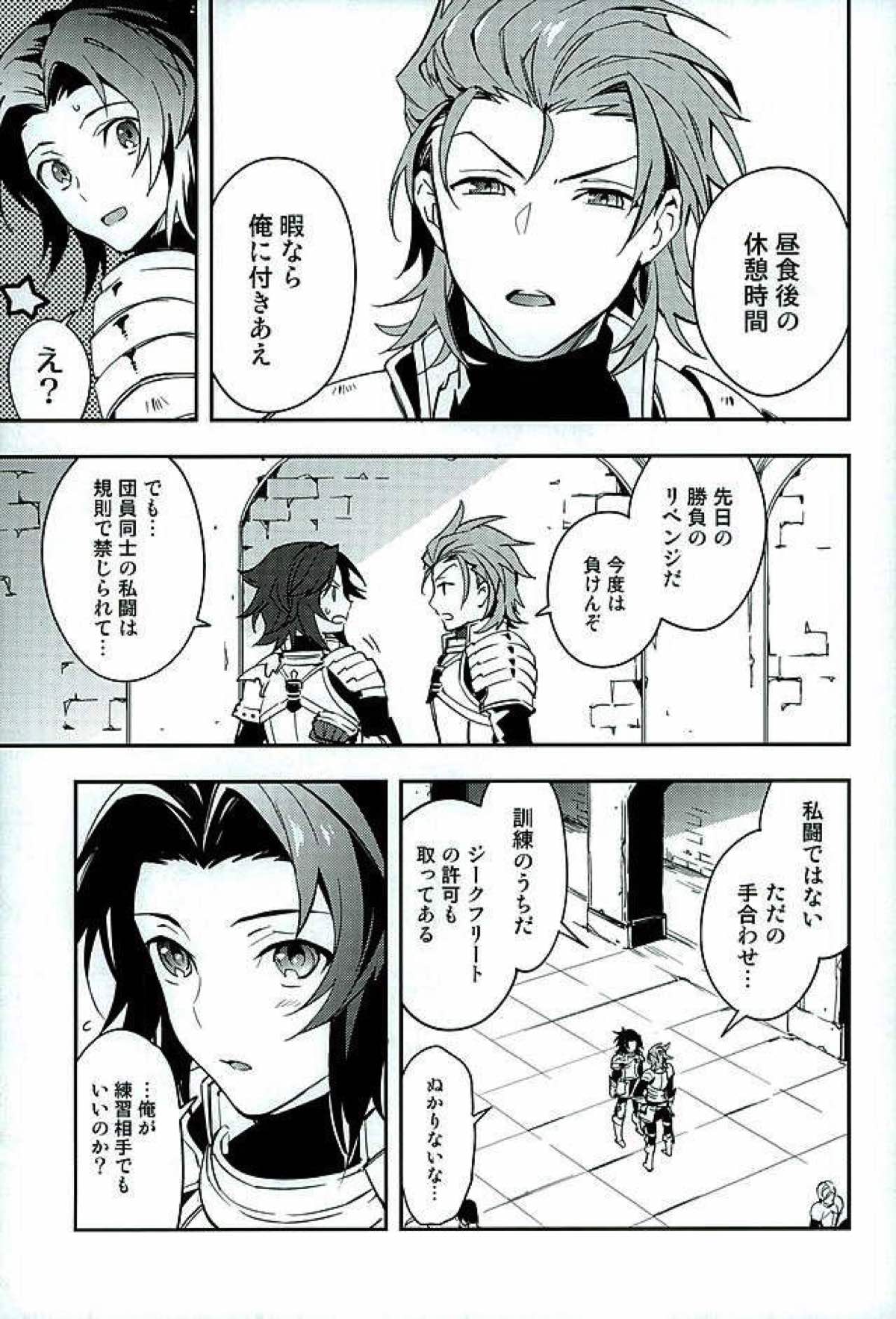 白雪に染まる黒紅【グランブルーファンタジー/パシラン】 page 15