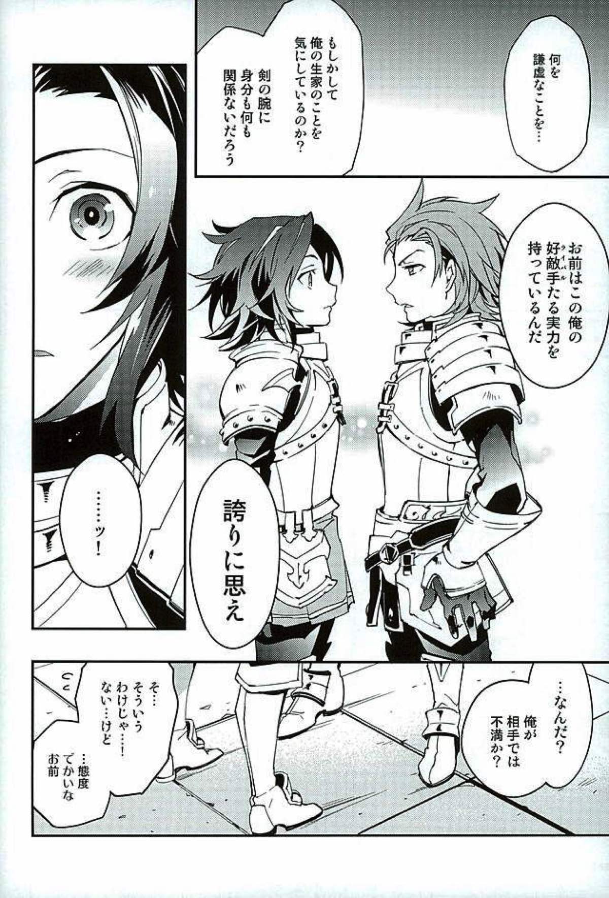 白雪に染まる黒紅【グランブルーファンタジー/パシラン】 page 16