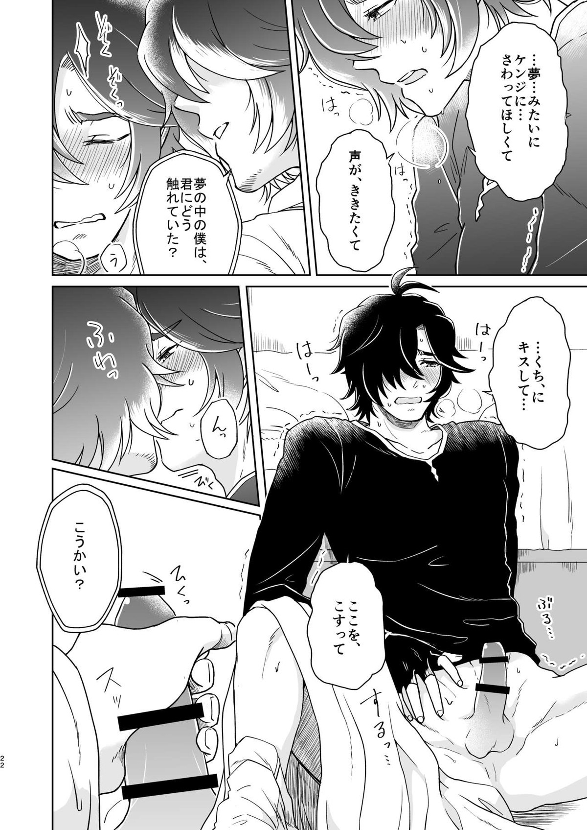 夢で逢えたら【グランブルーファンタジー/ケンジ×シロウ】 page 22