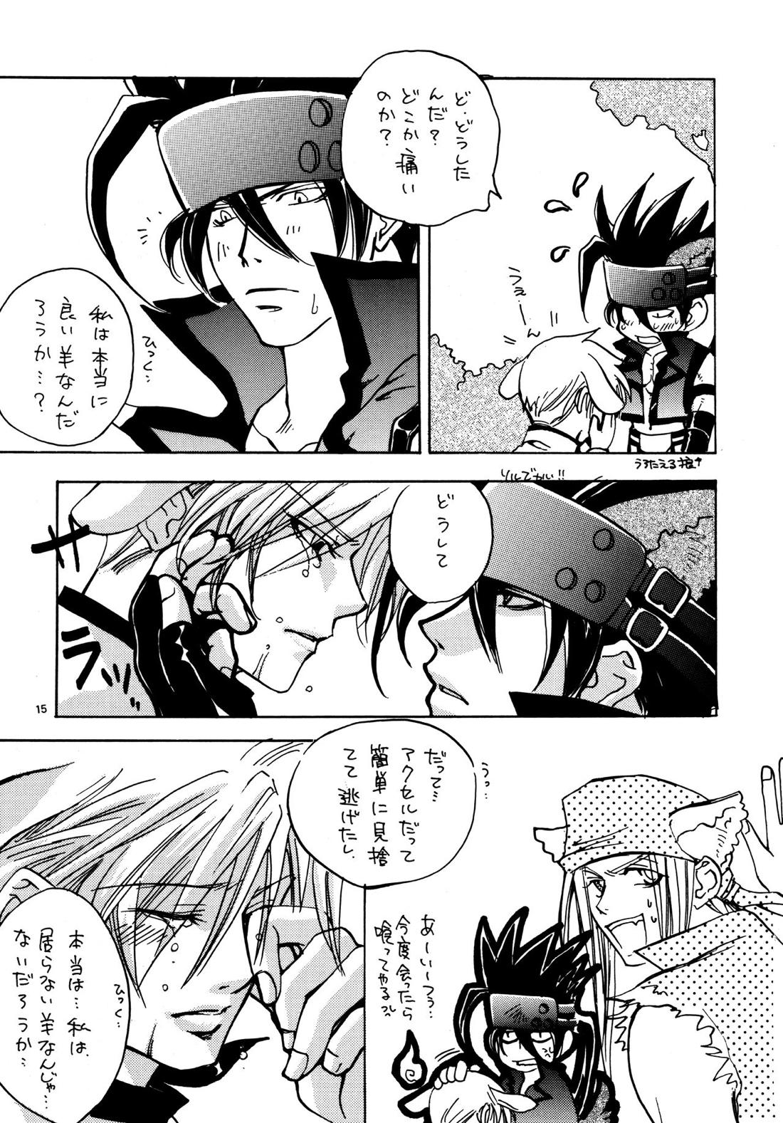 愛する者に接吻を【ギルティギア/ソルカイ】 page 14