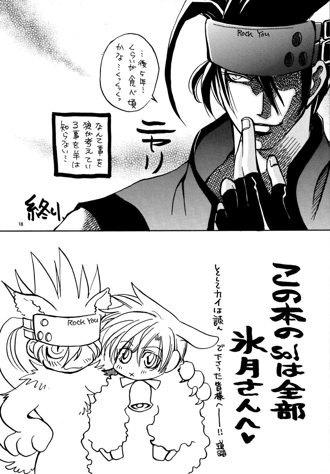 愛する者に接吻を【ギルティギア/ソルカイ】 page 17