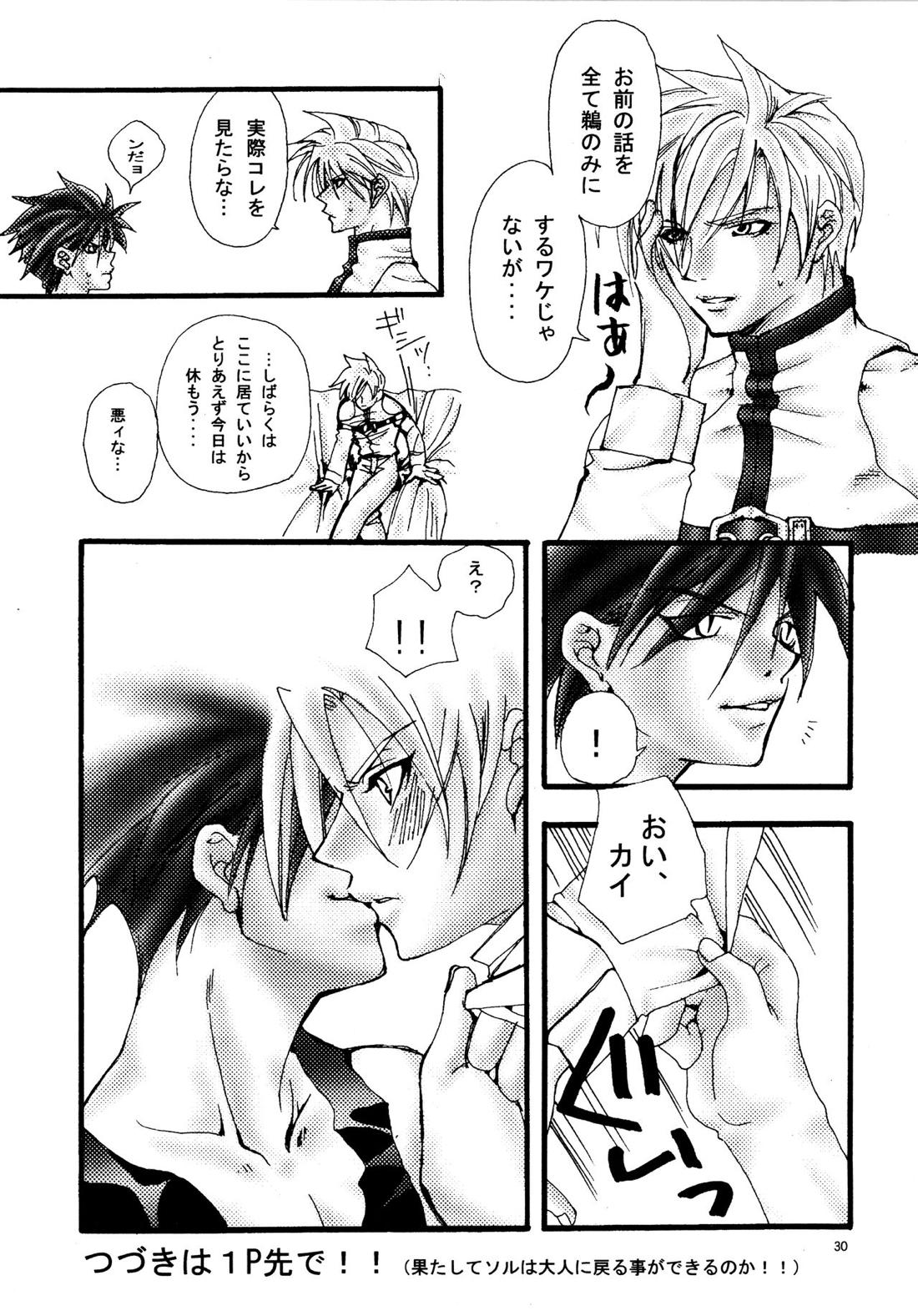 愛する者に接吻を【ギルティギア/ソルカイ】 page 29
